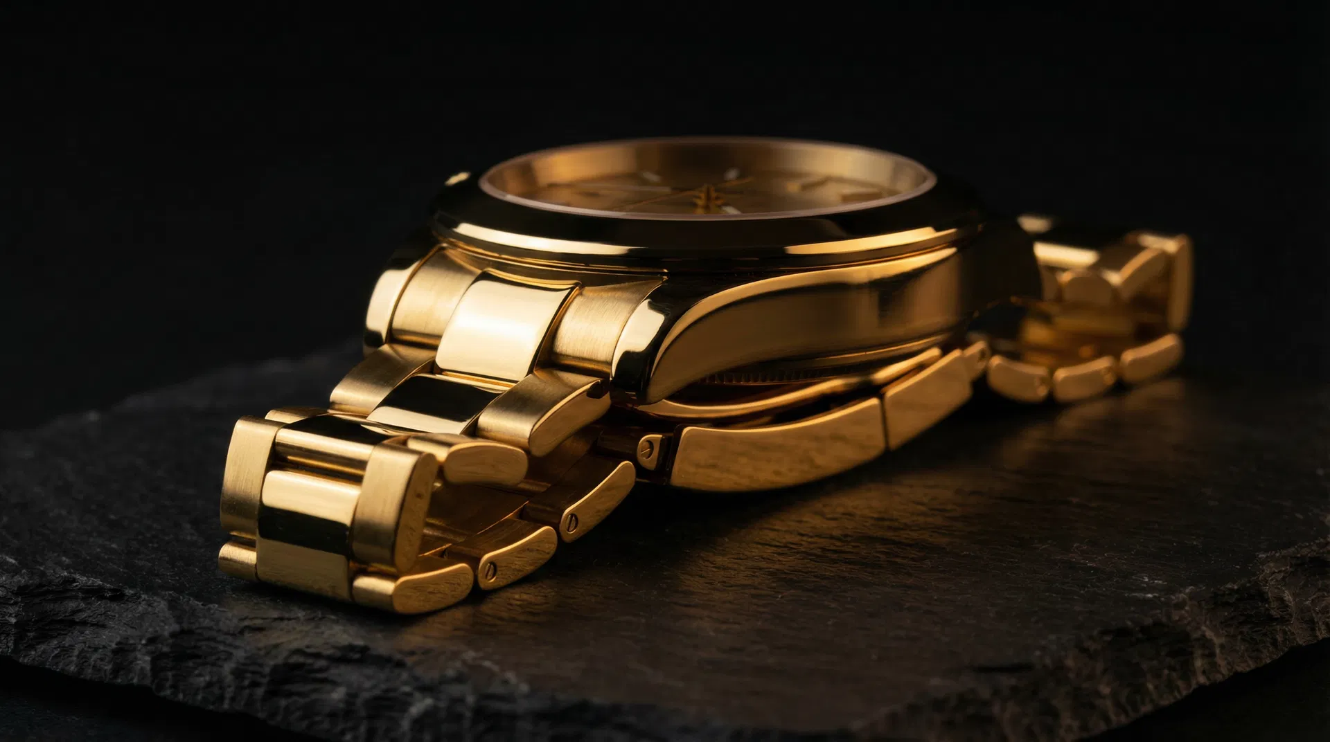 Heavy gold plating example