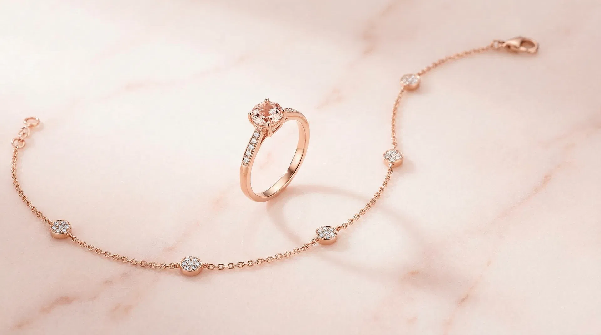 Rose Gold plated jewellery
