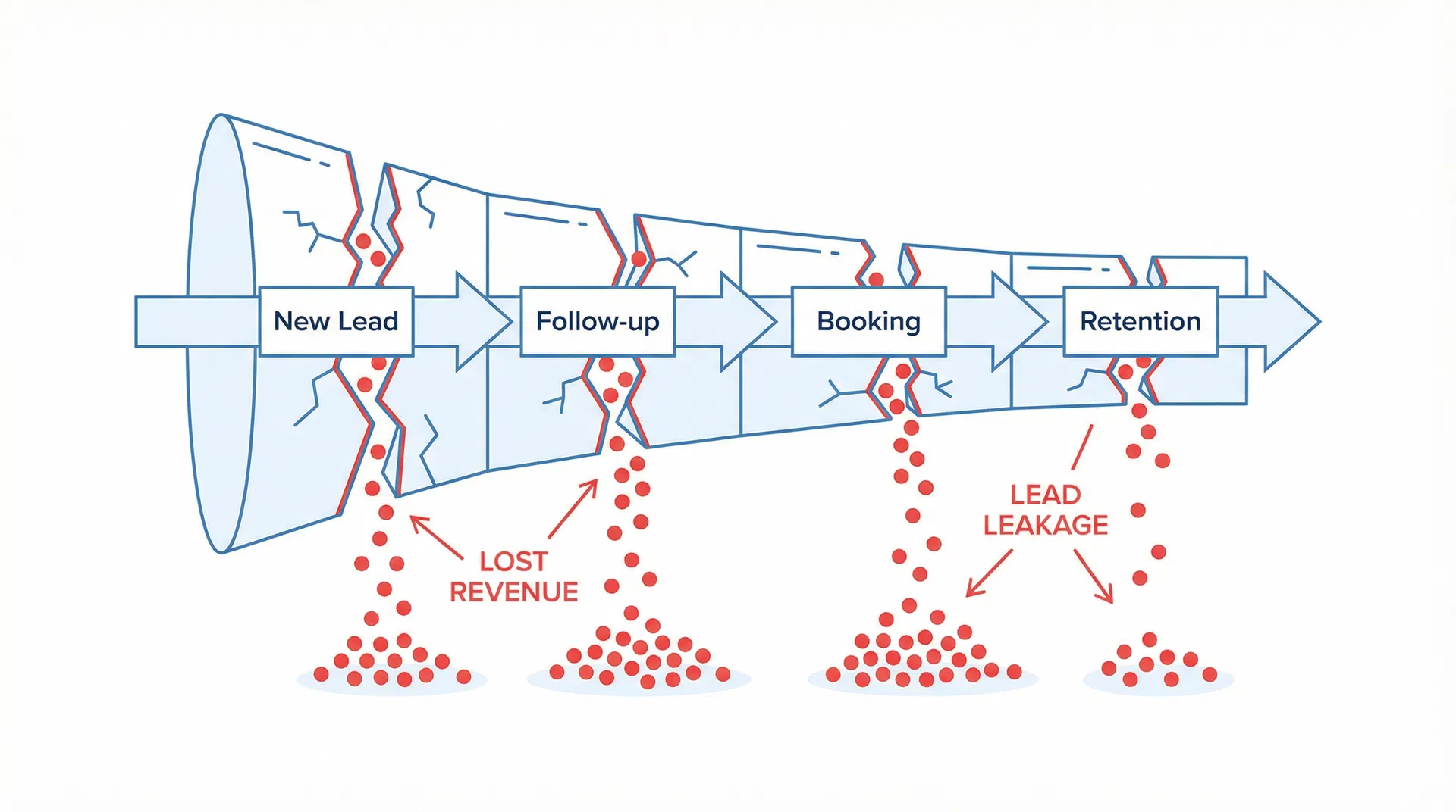 Your leads are leaking through a broken pipeline