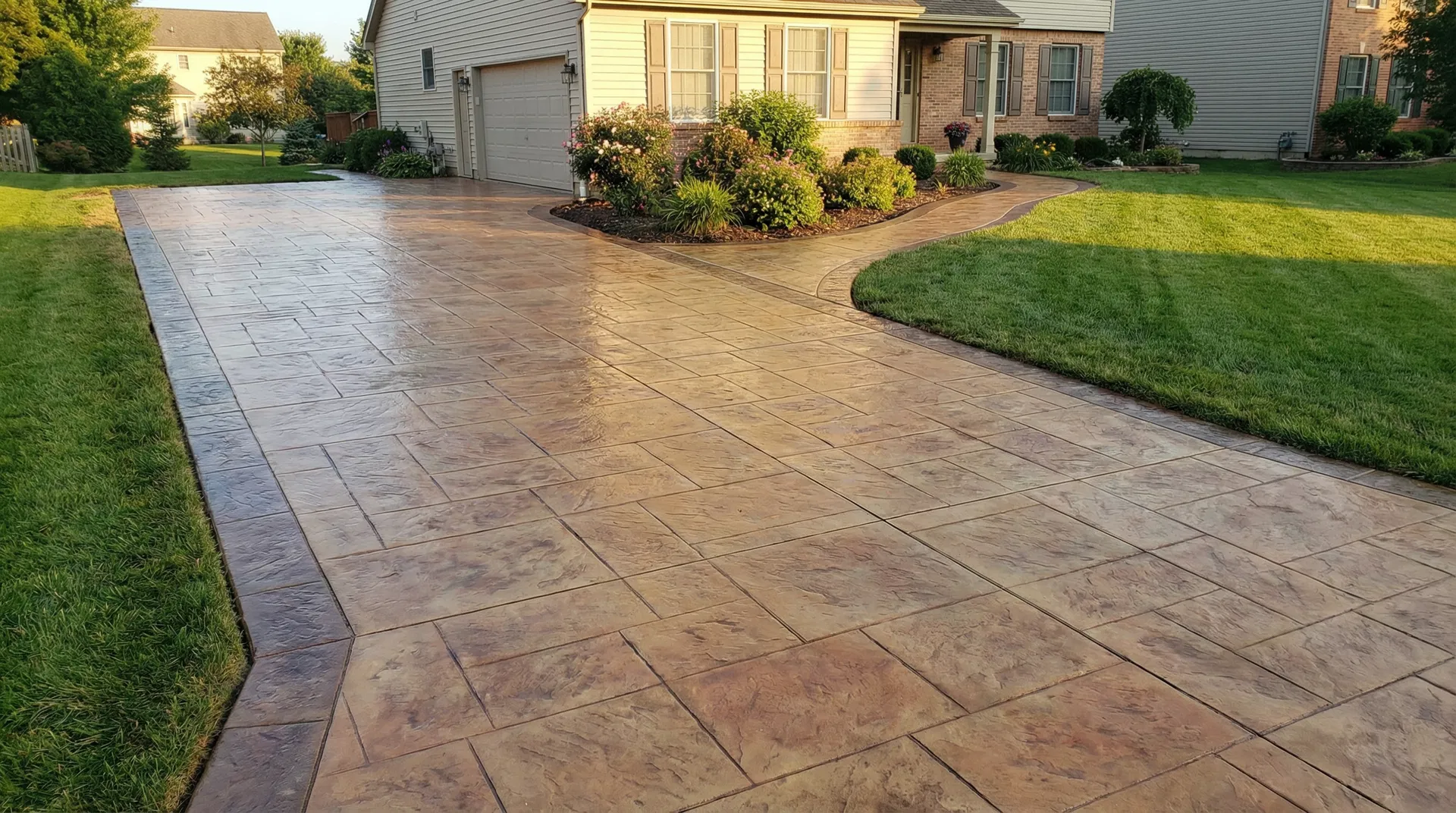 Concrete Driveway - After