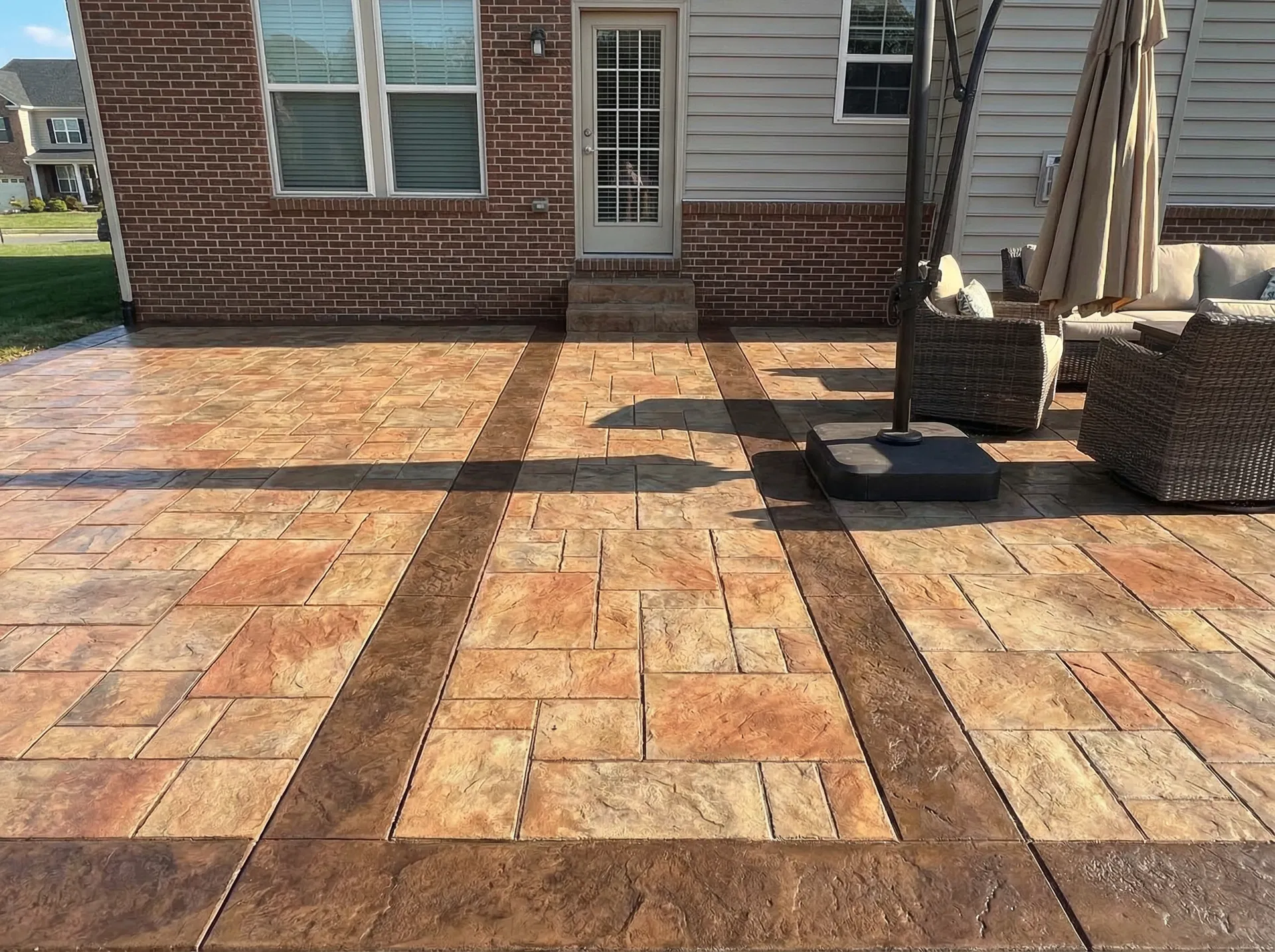 Stamped Concrete Patio