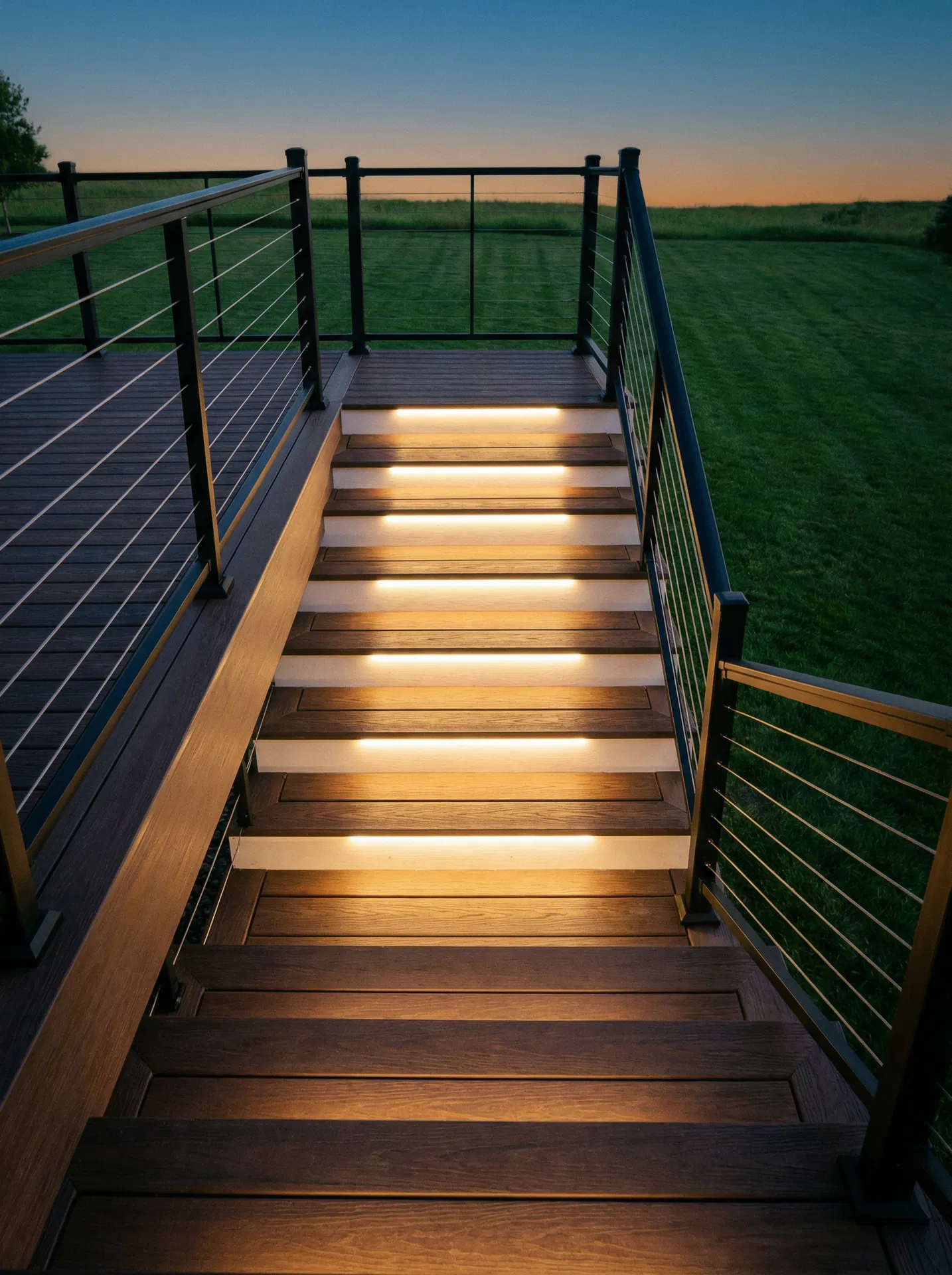 LED Stair Risers
