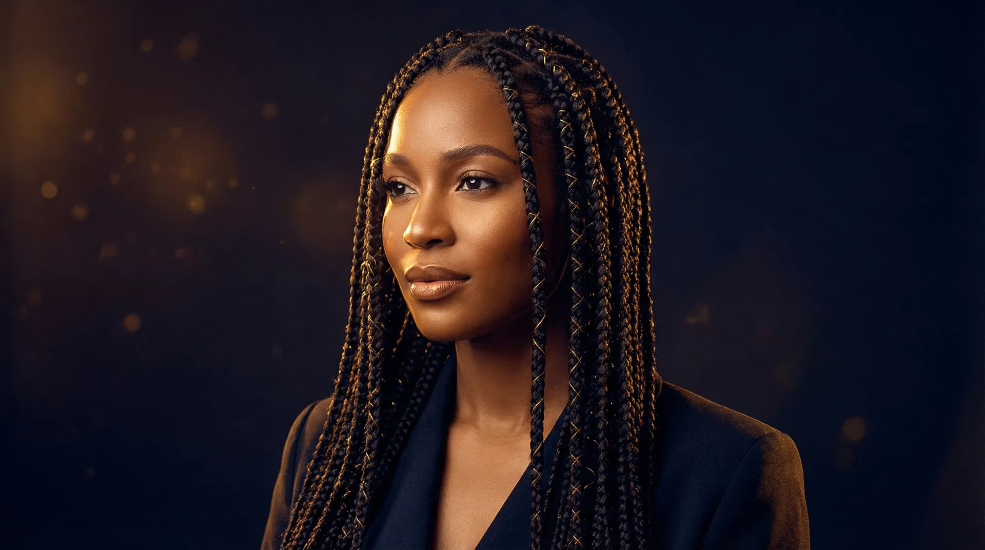 Beautiful braided hairstyle