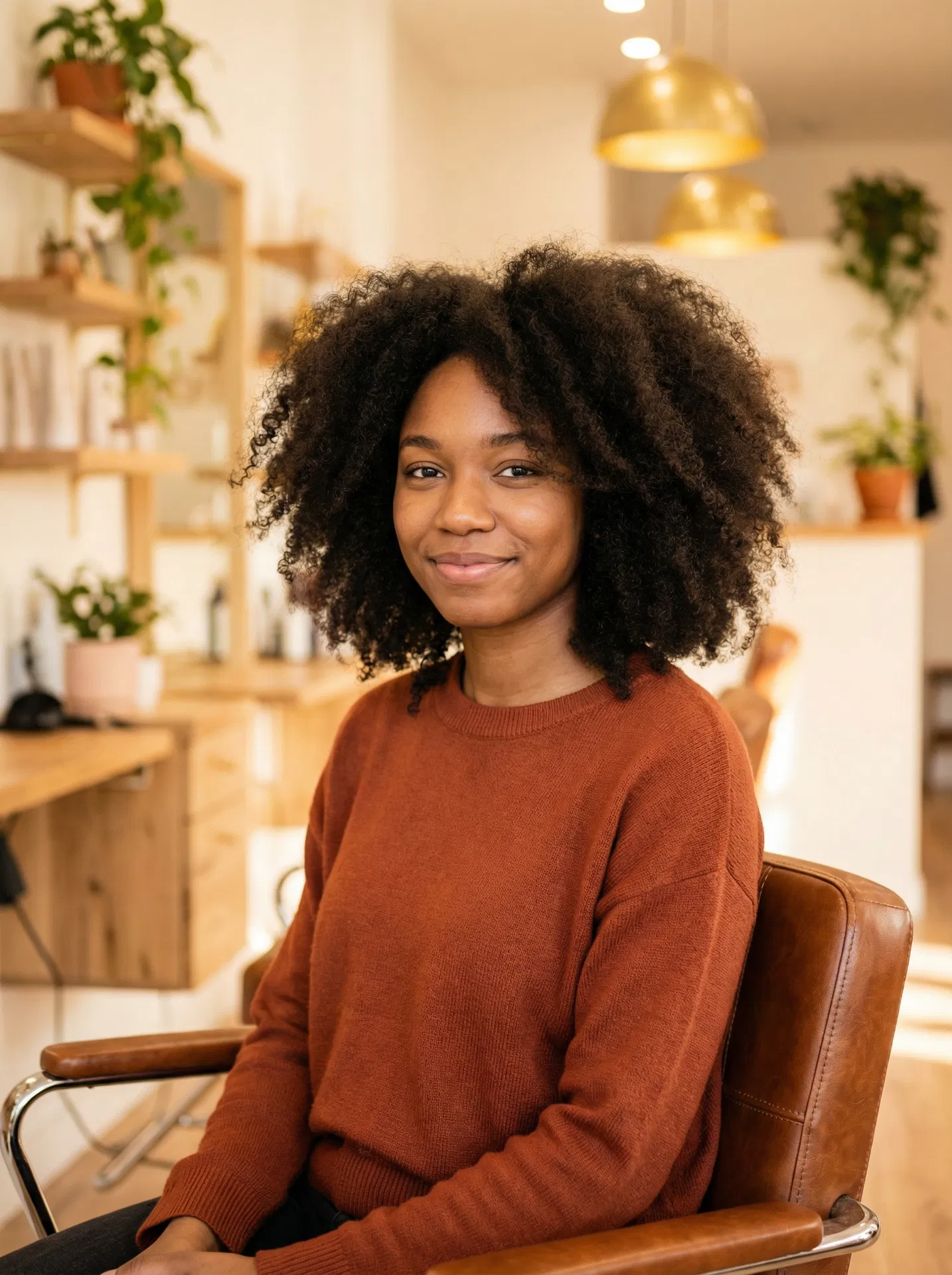 Before: Knotless Box Braids