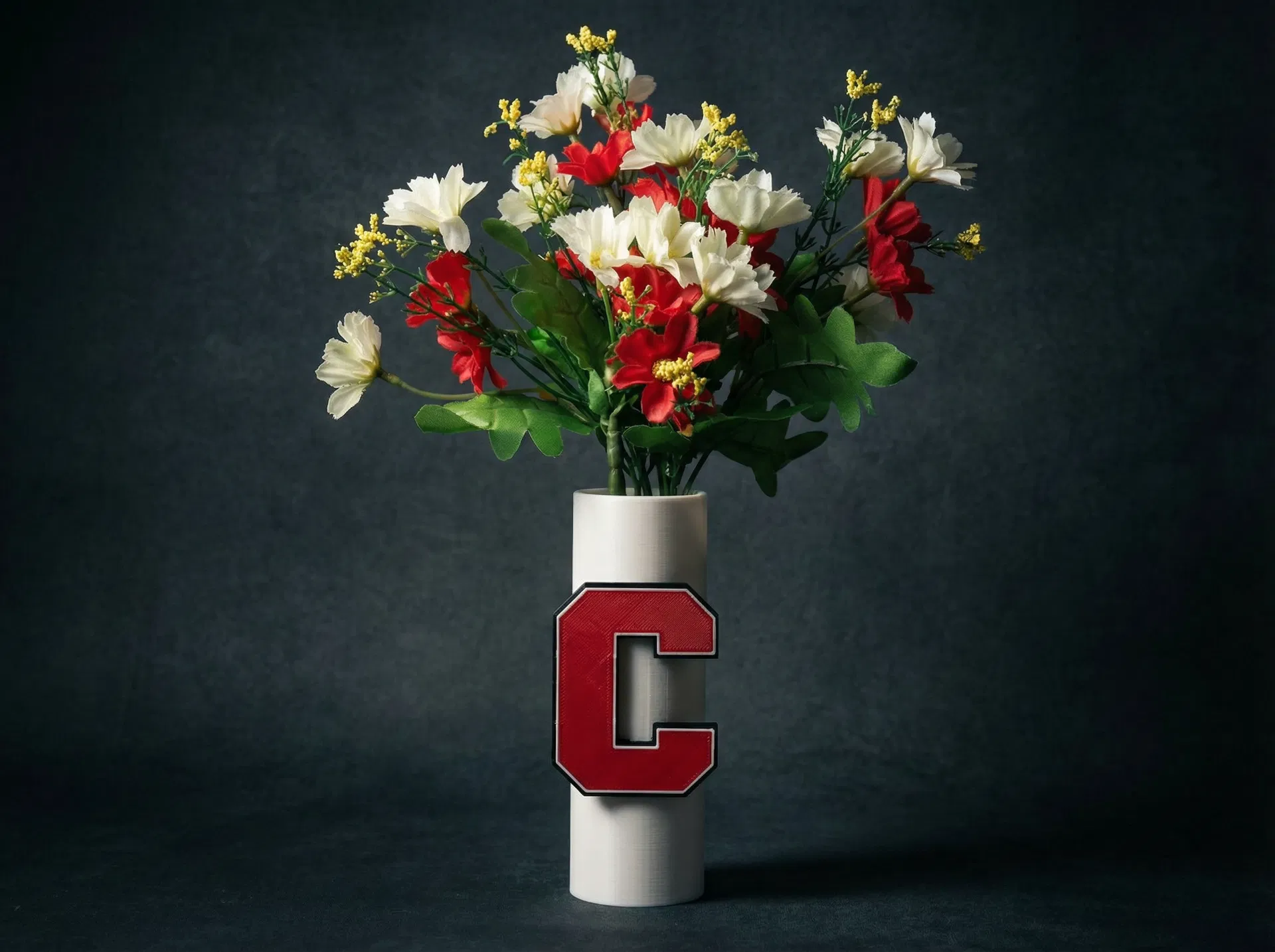 College Spirit Vase