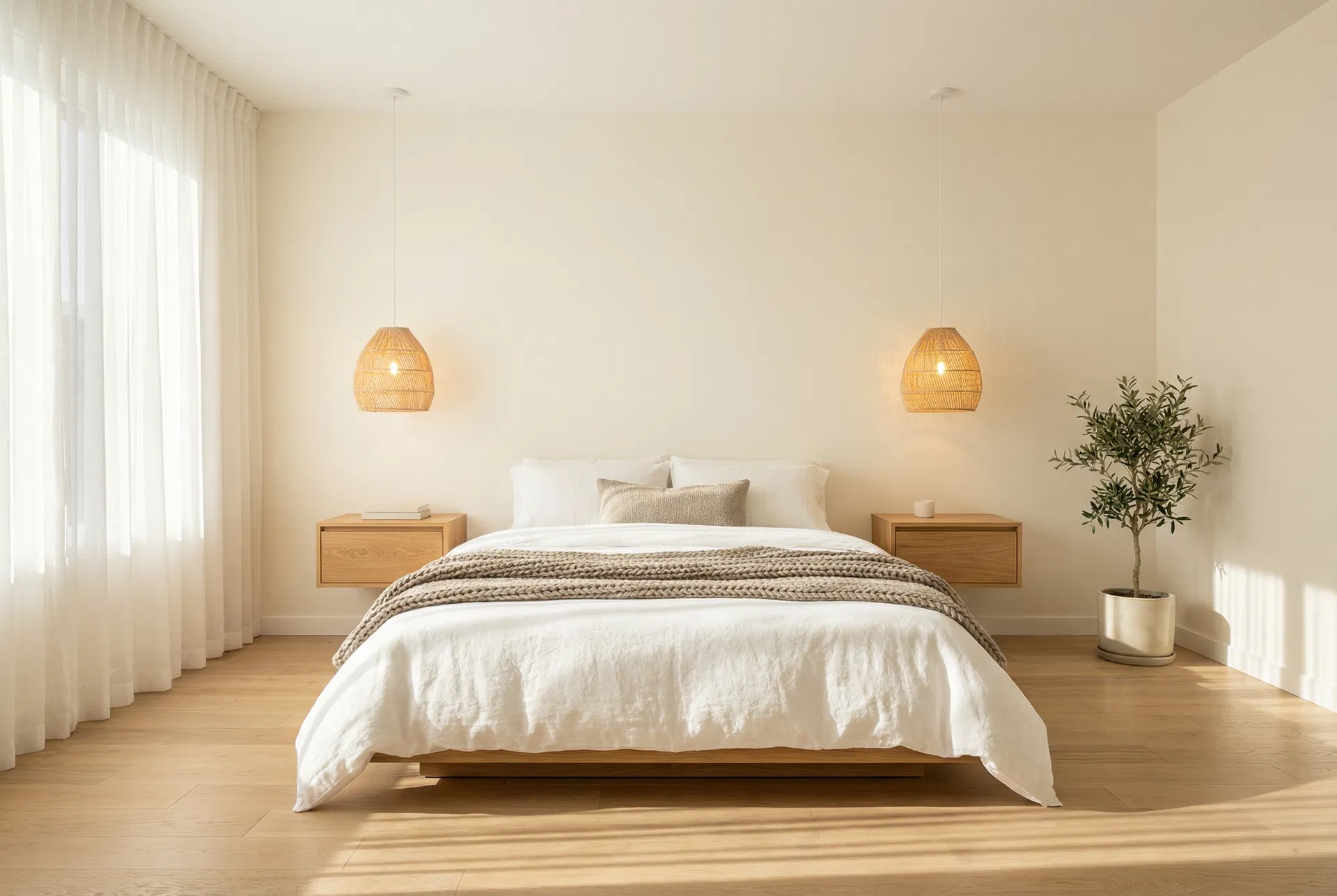 Schlafzimmer Business Apartment