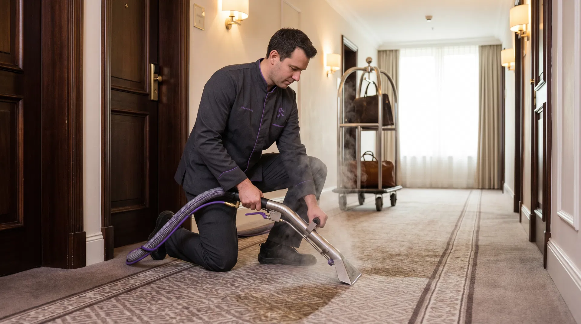 Referenz Hotelteppich reinigen Berlin