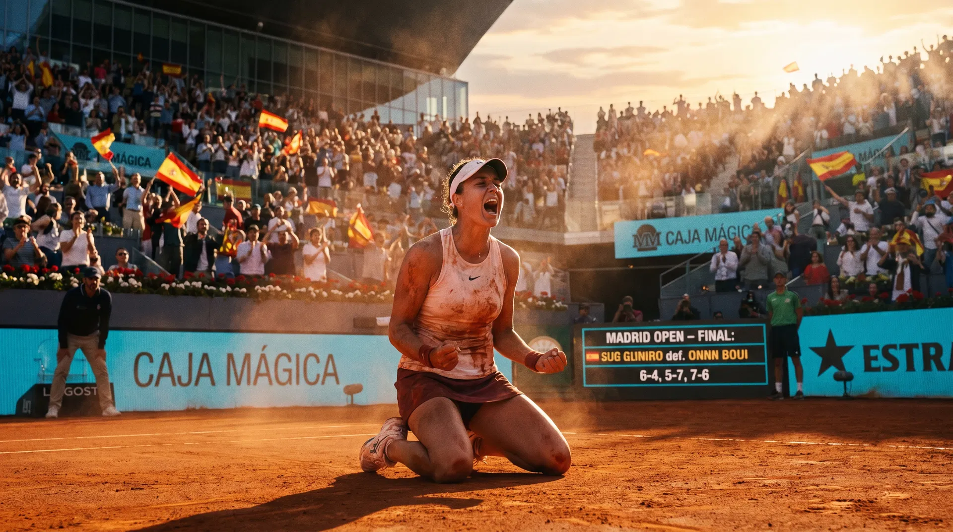 Hailey Baptiste Stuns Aryna Sabalenka to Reach Madrid Open Women's Semifinals