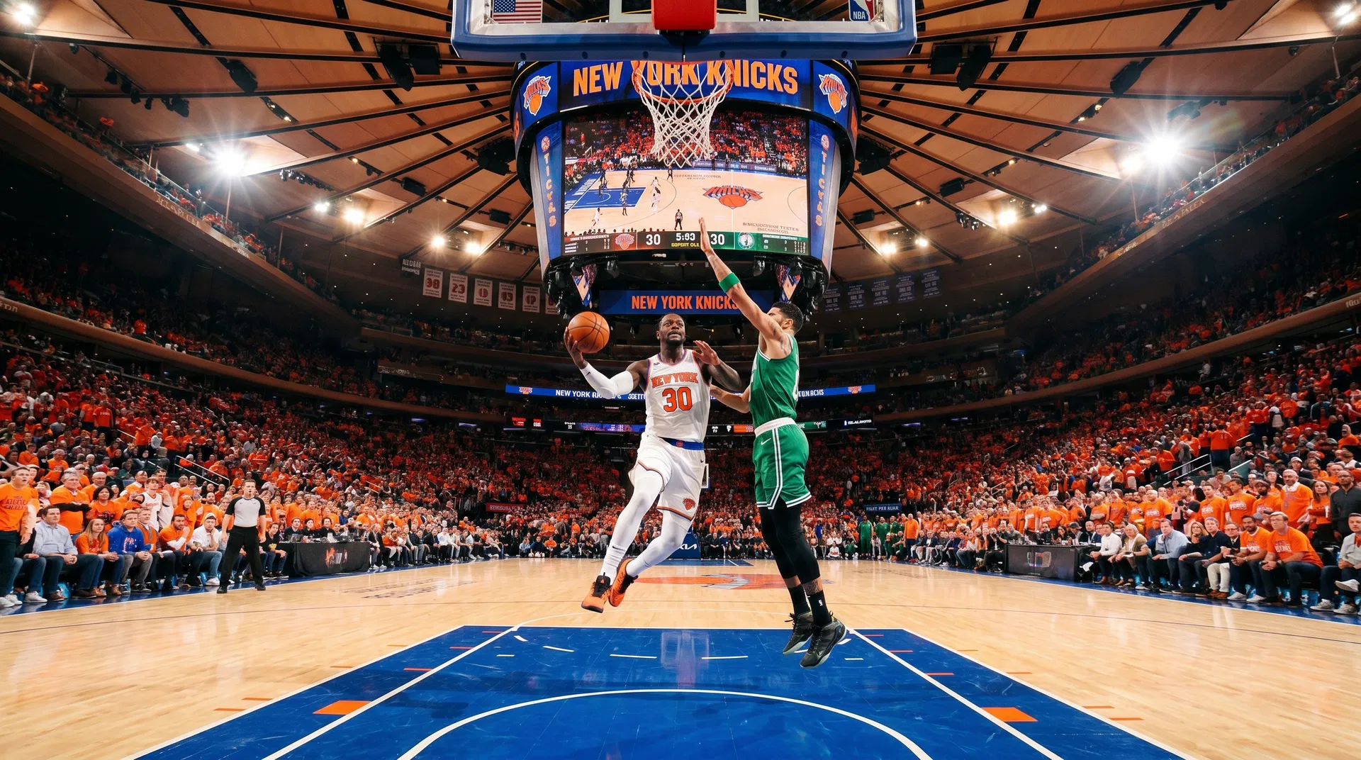 Knicks Eliminate Hawks in Game 5 as Karl-Anthony Towns Leads New York to Second Round