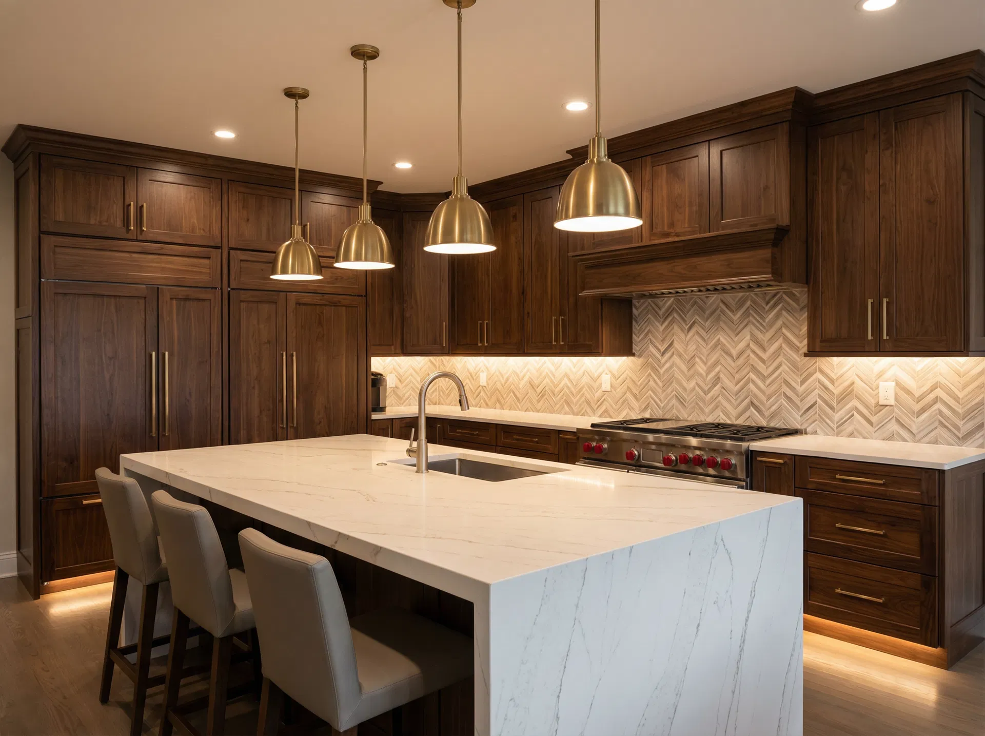 Walnut Kitchen Transformation