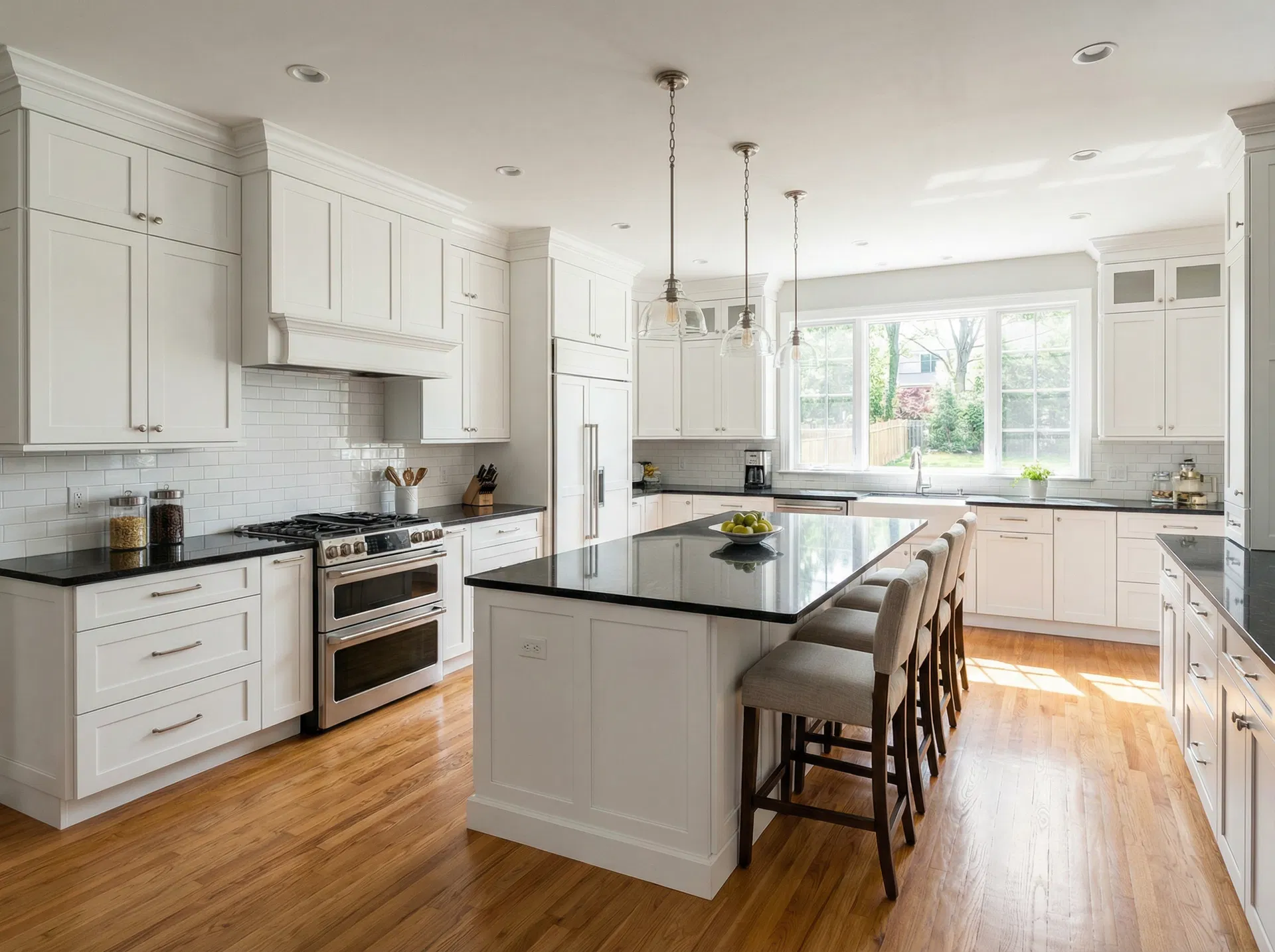 Classic White Kitchen Renovation