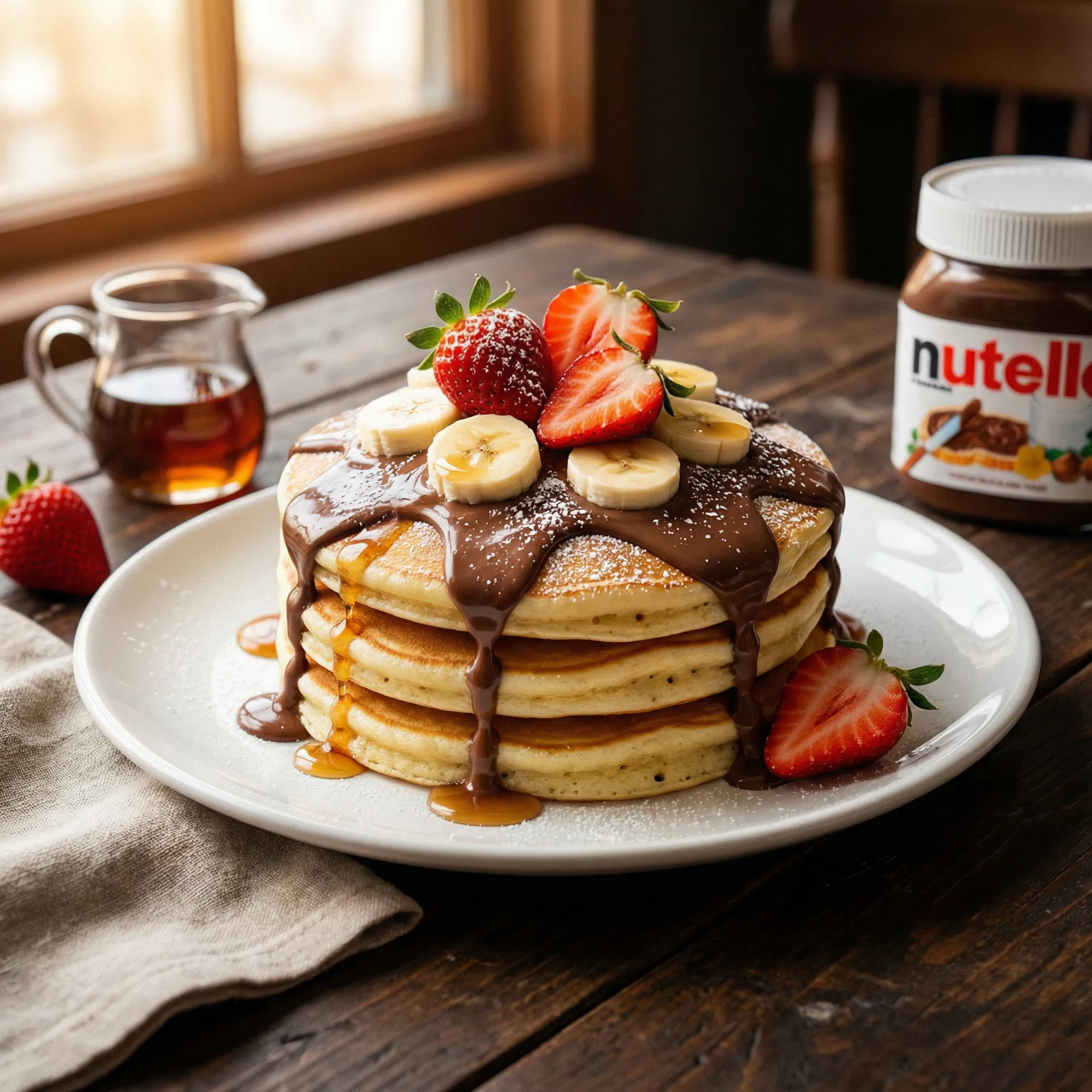 بنكيك نوتيلا