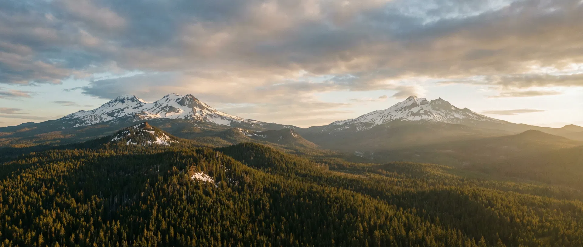 Cascade Mountains near Bend Oregon