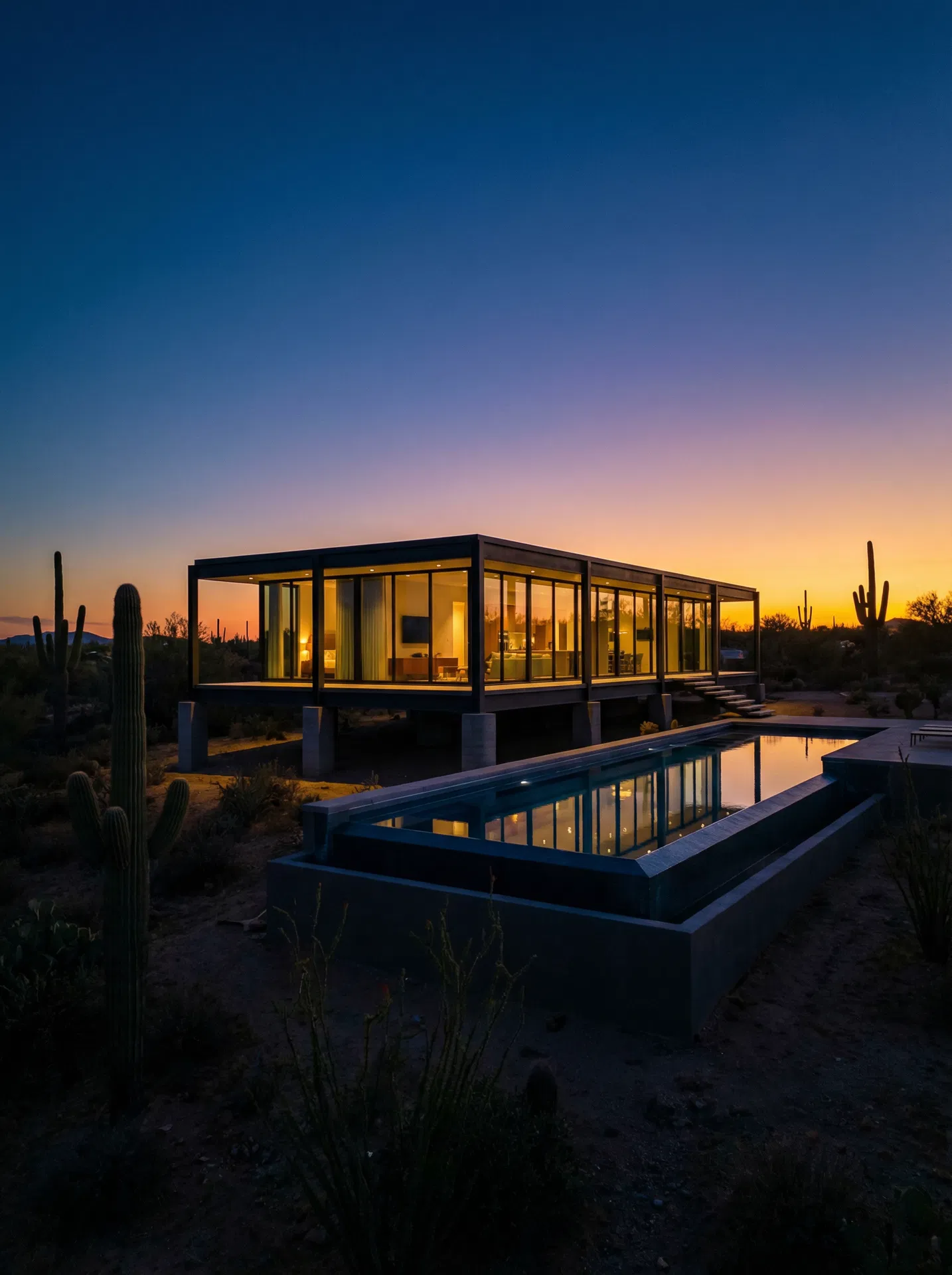 Desert Glass Houses