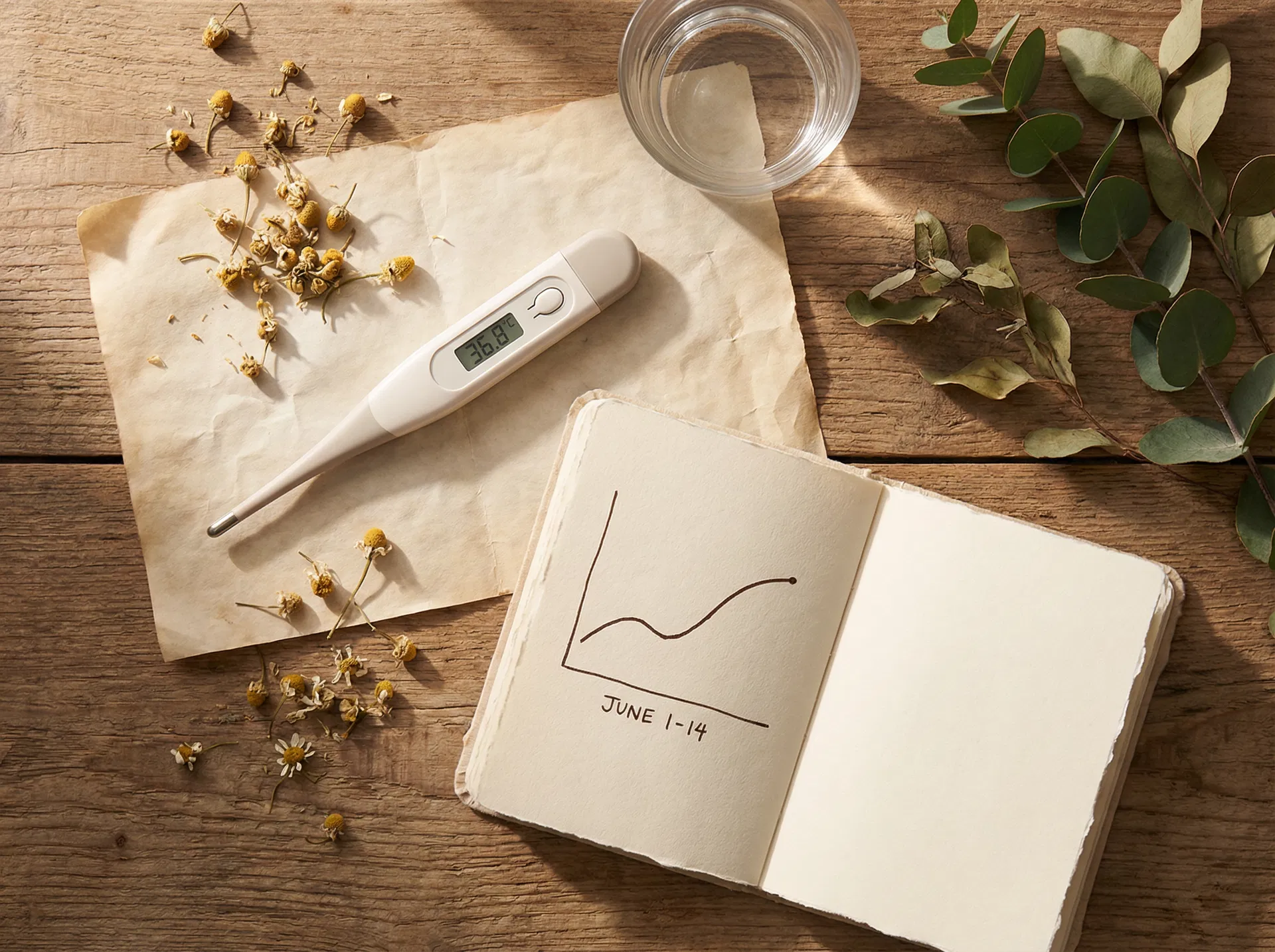 BBT thermometer and chart