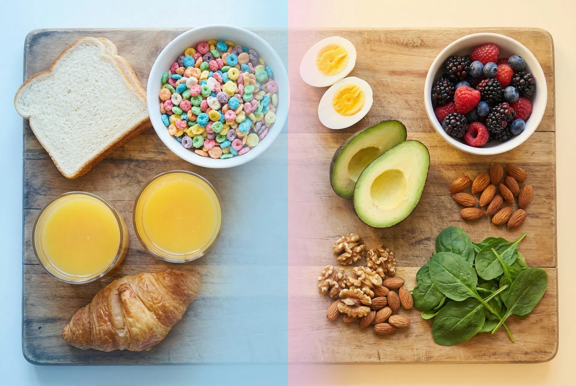 Blood sugar comparison