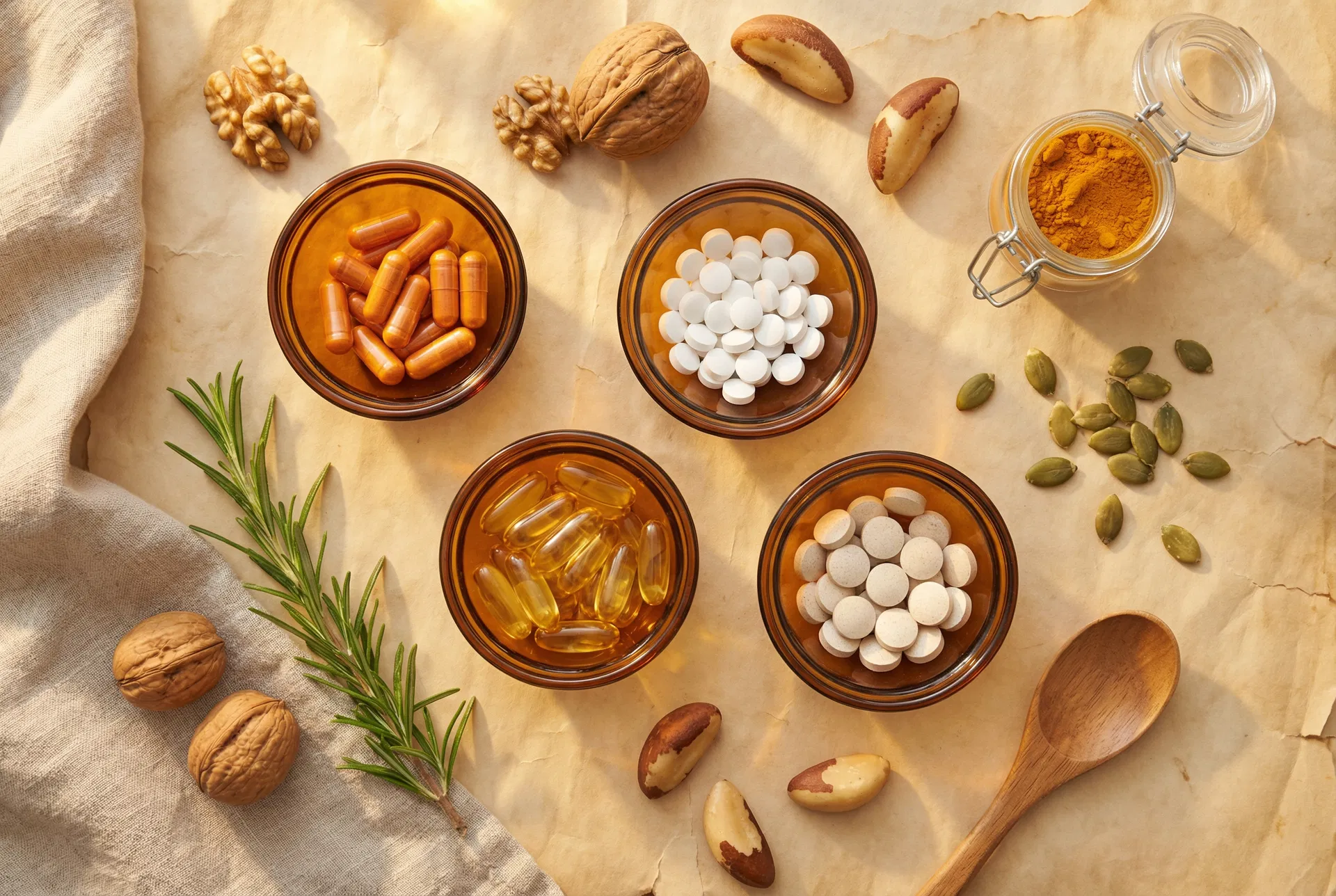 Fertility supplements and foods