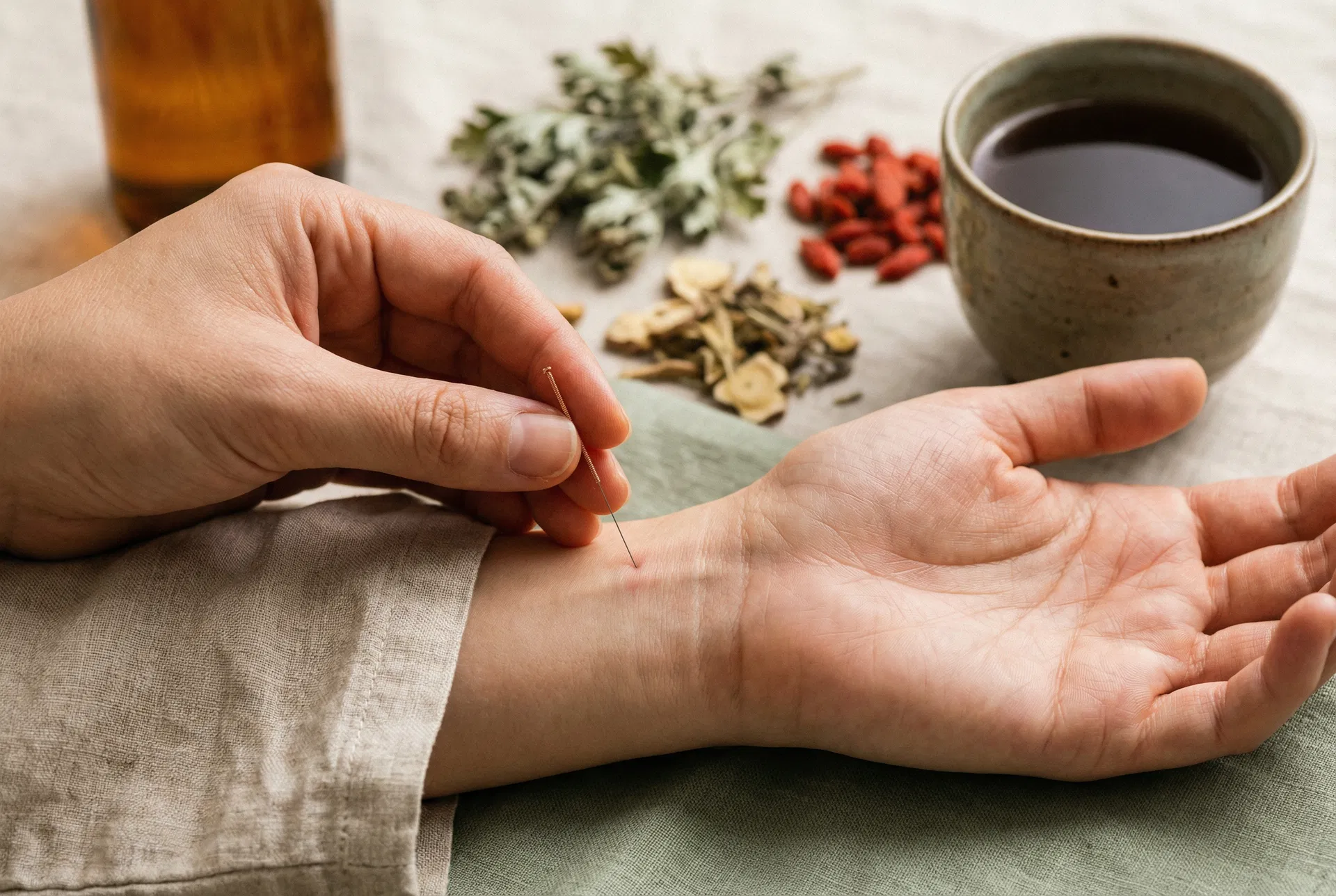 Chinese herbal medicine and acupuncture