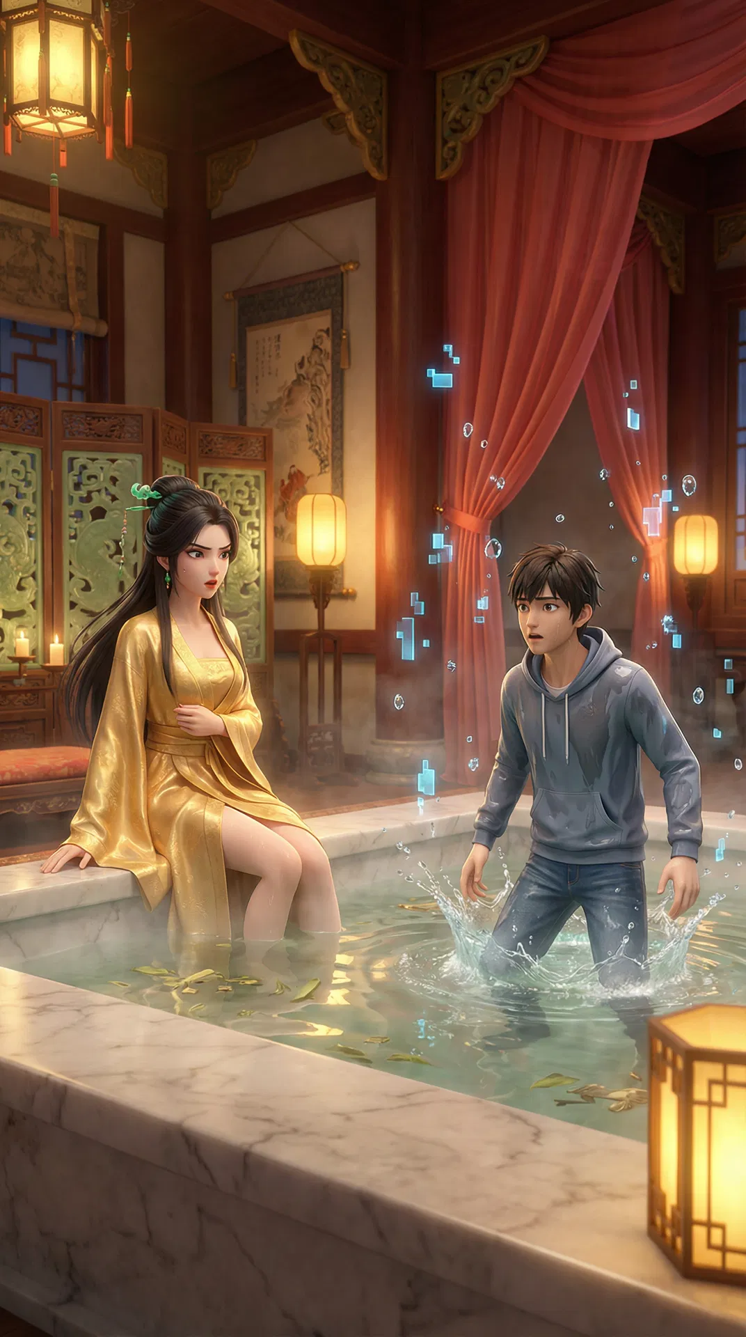 Bể Tắm Hoàng Hậu Và "Thiên Cơ"