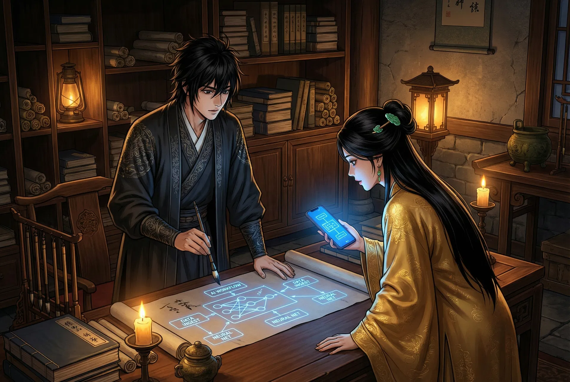 Thiên Cơ Các — Hệ Thống Agent Bằng Cơm