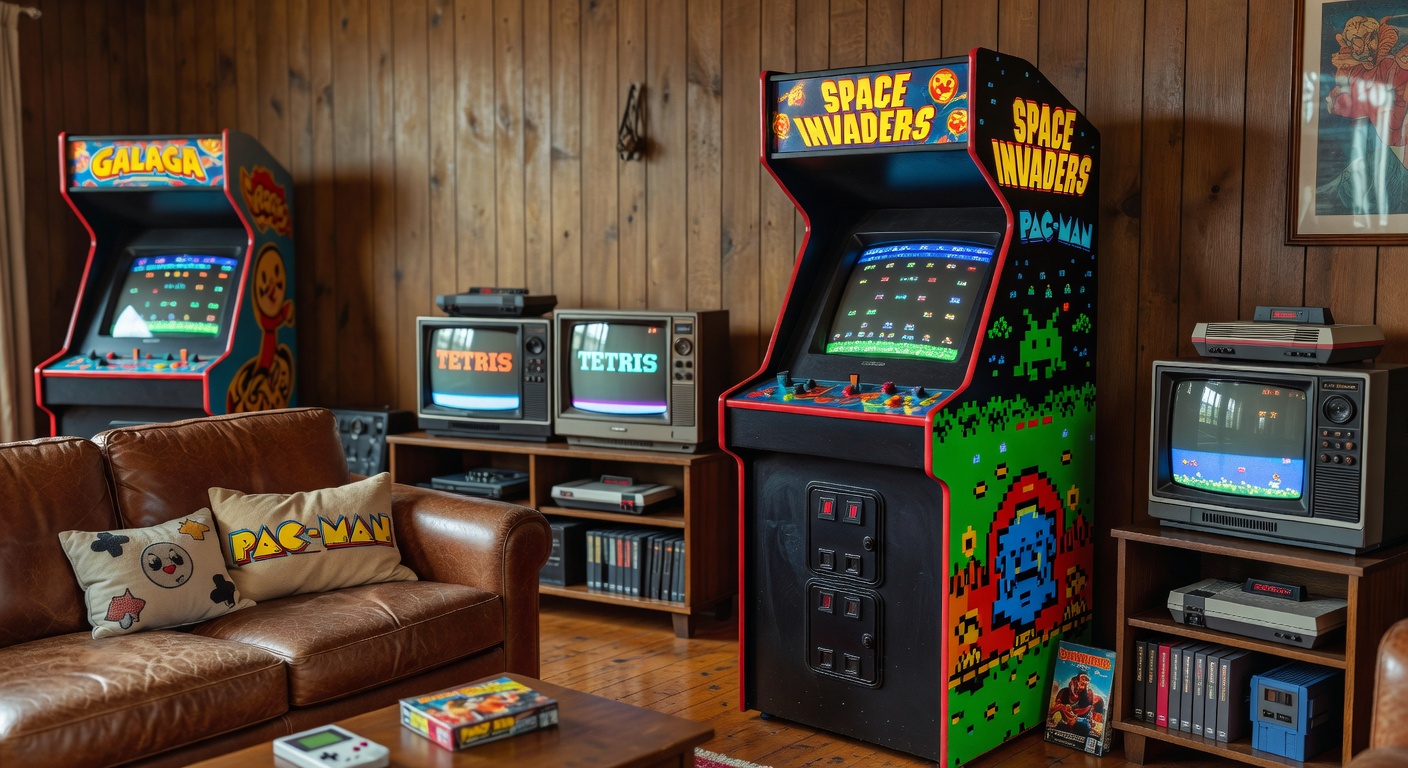 Pixelated Paradise room design