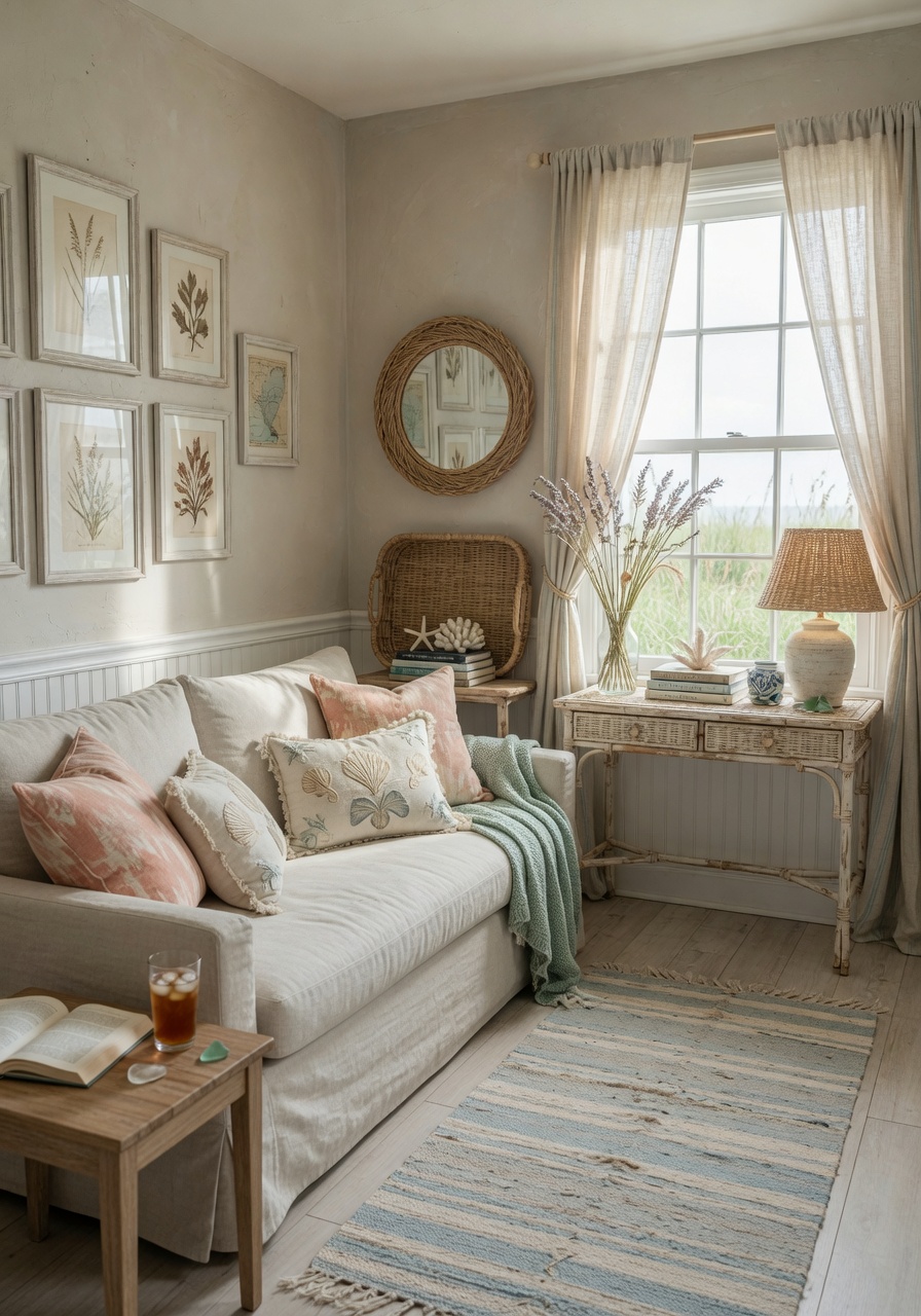 Coastal Bedroom Retreat room design