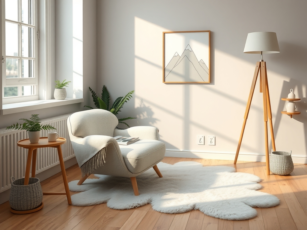 Hygge Reading Nook room design