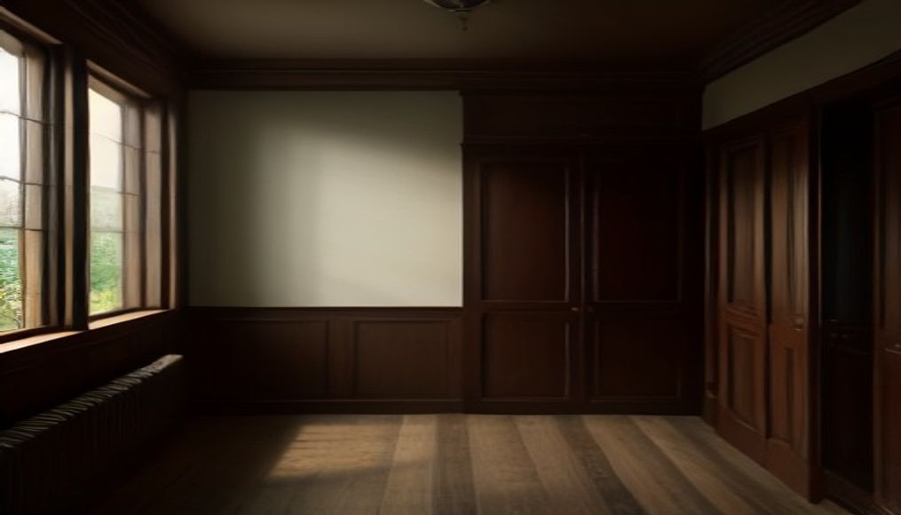 The Moody Dark Academia Study room design