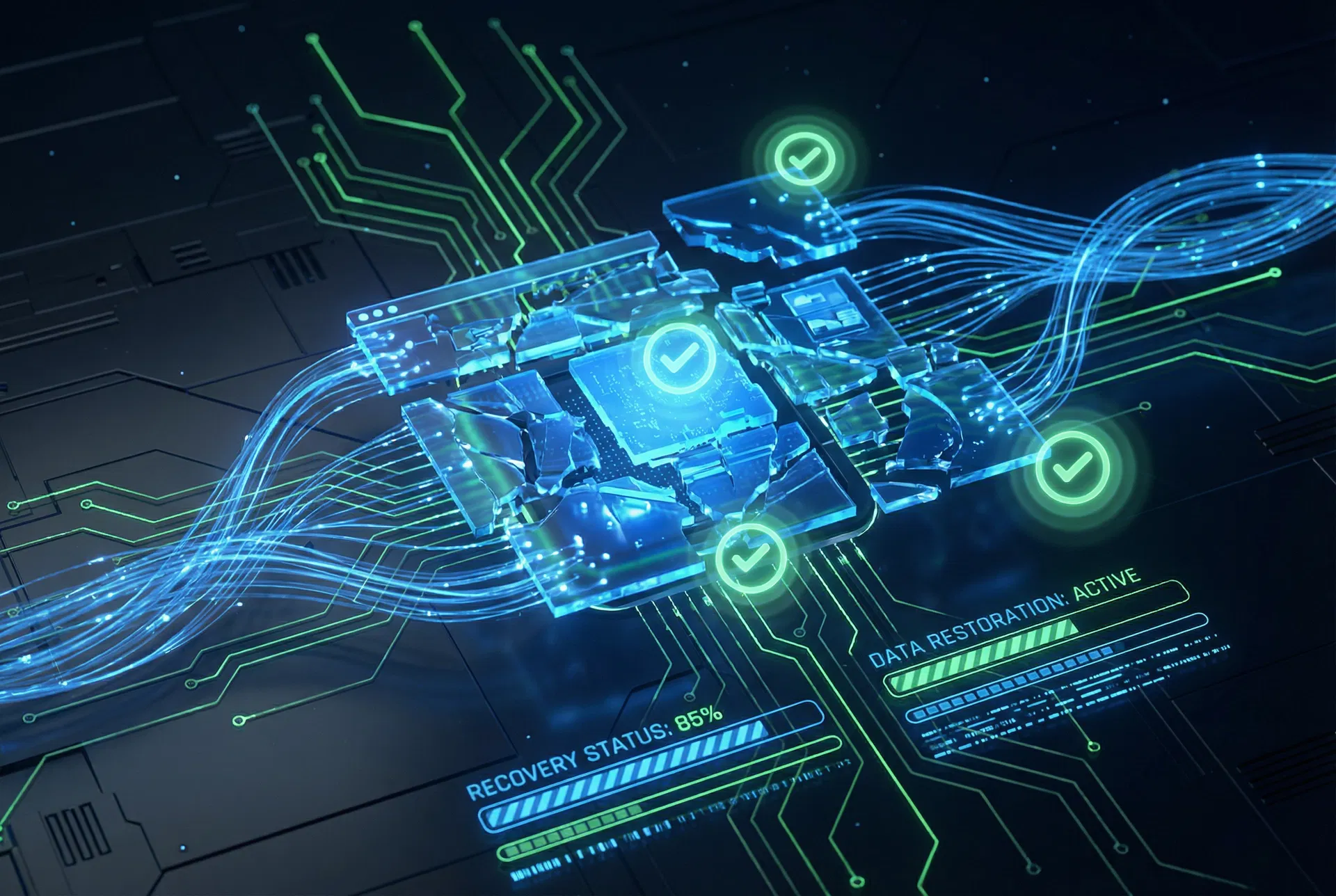 復旧プロセスのイメージ