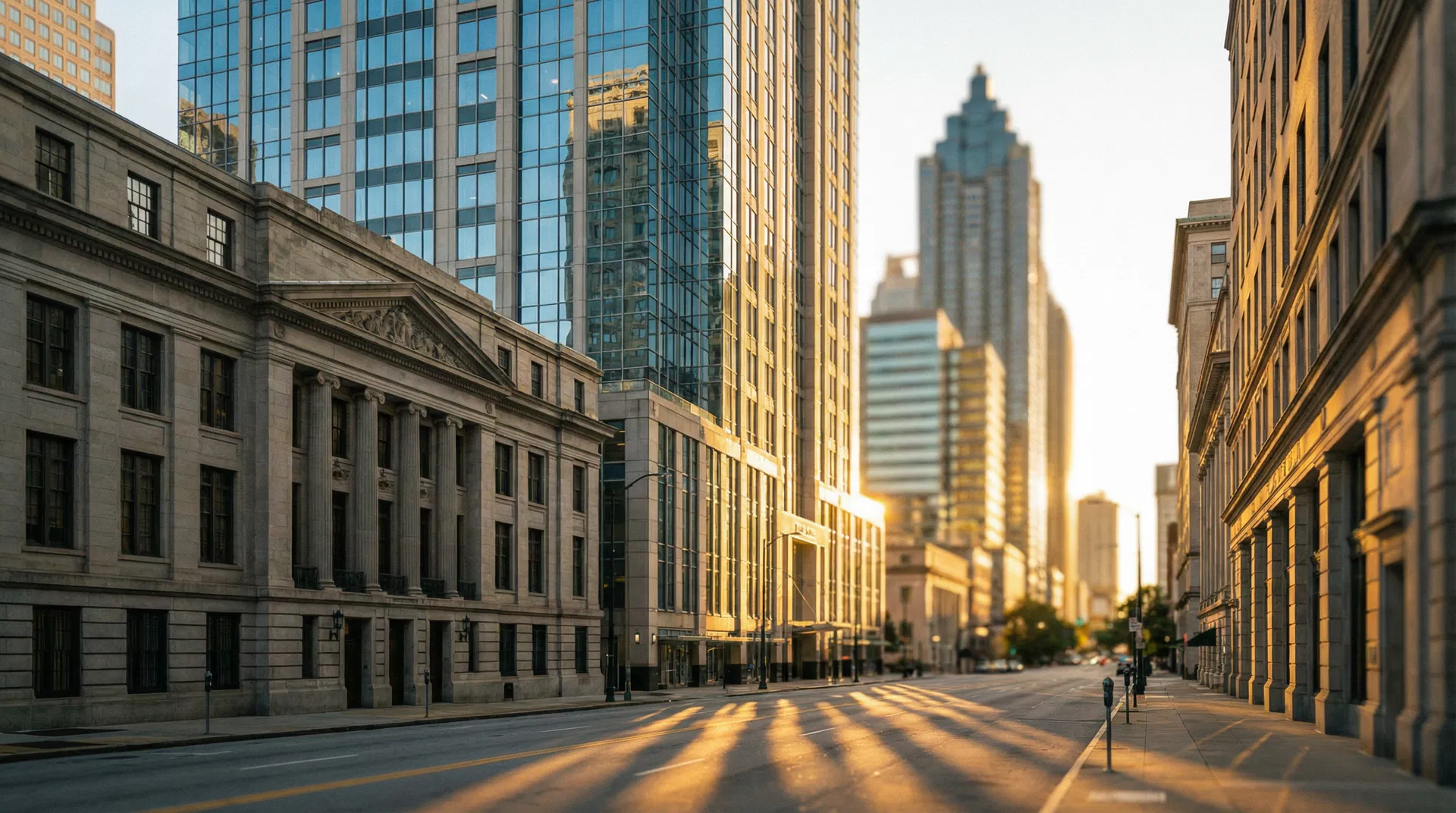 Commercial business district