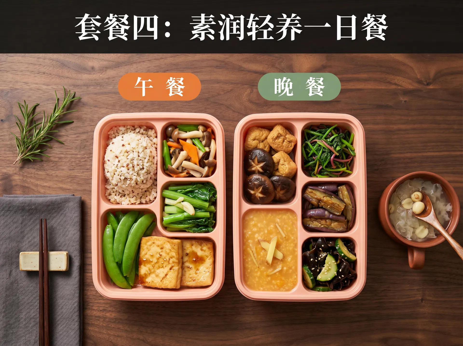 素润轻养一日餐