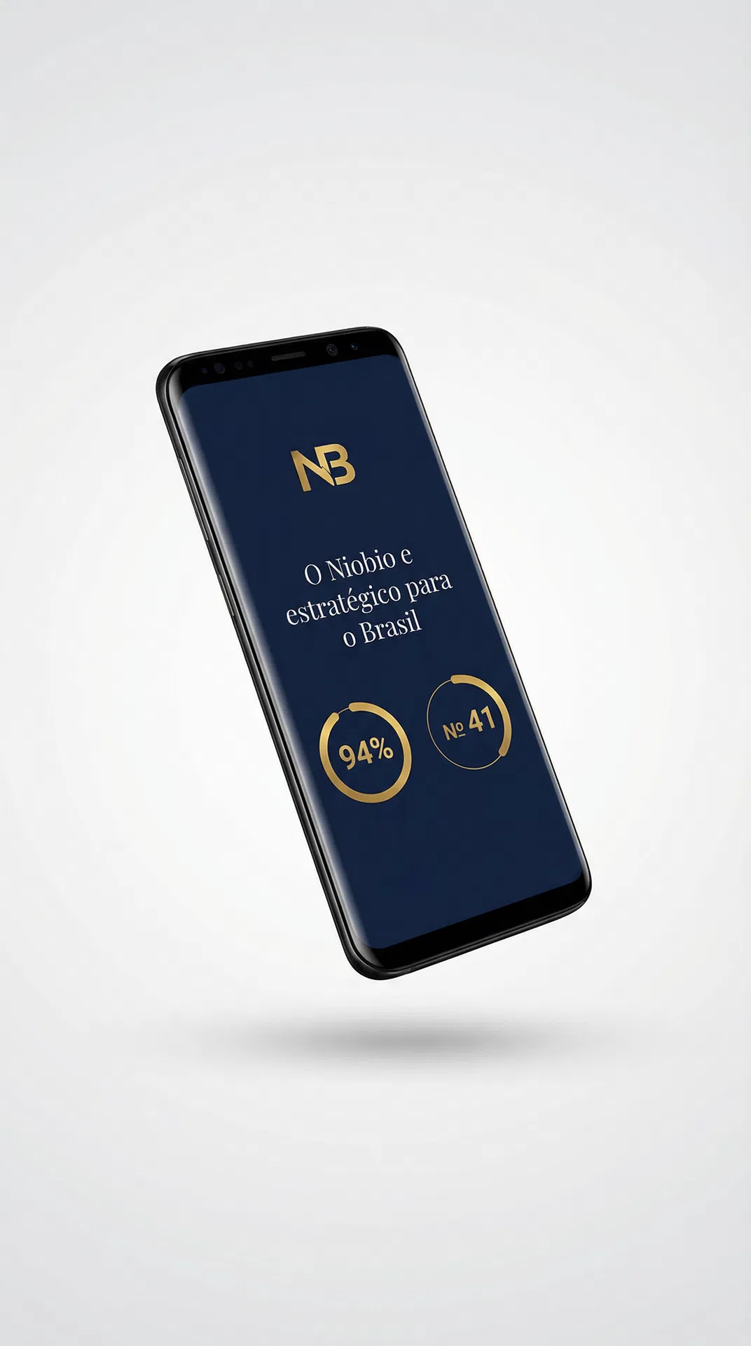 App Niobio Brasil no celular