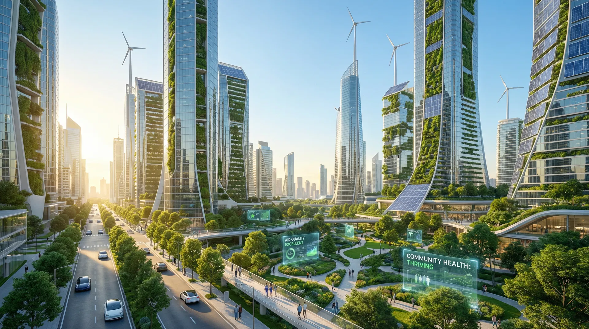 Cidade sustentável do futuro
