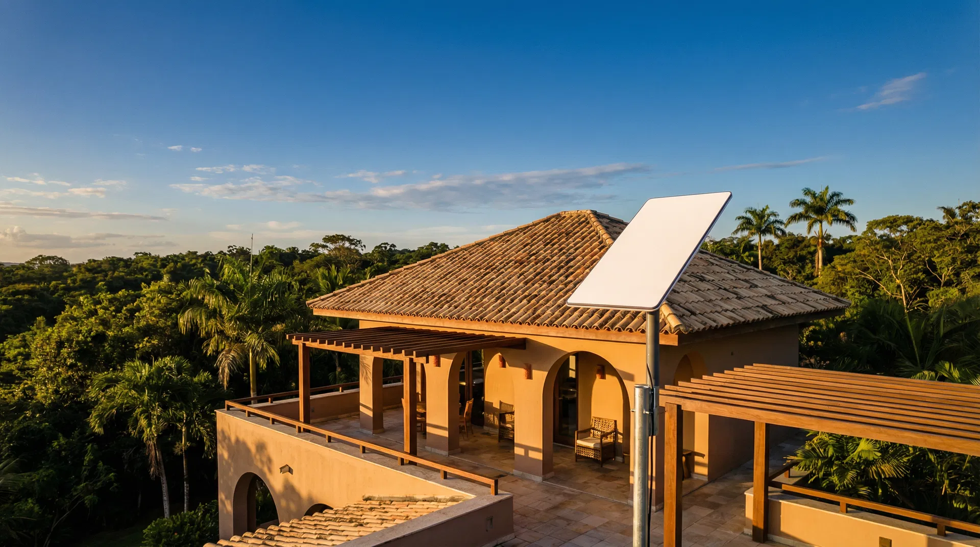 Starlink na Pousada Aquilino