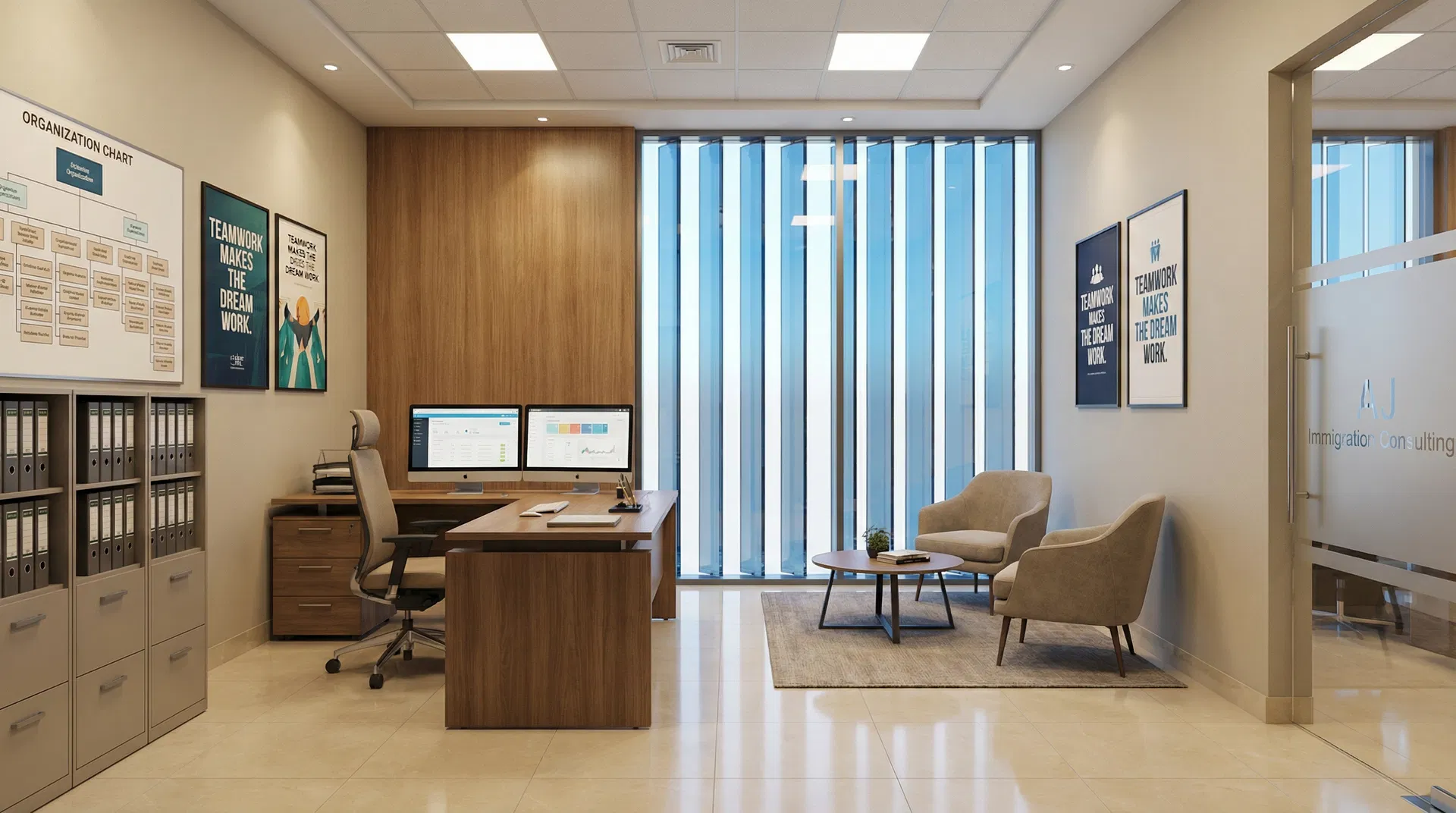 Bureau ressources humaines