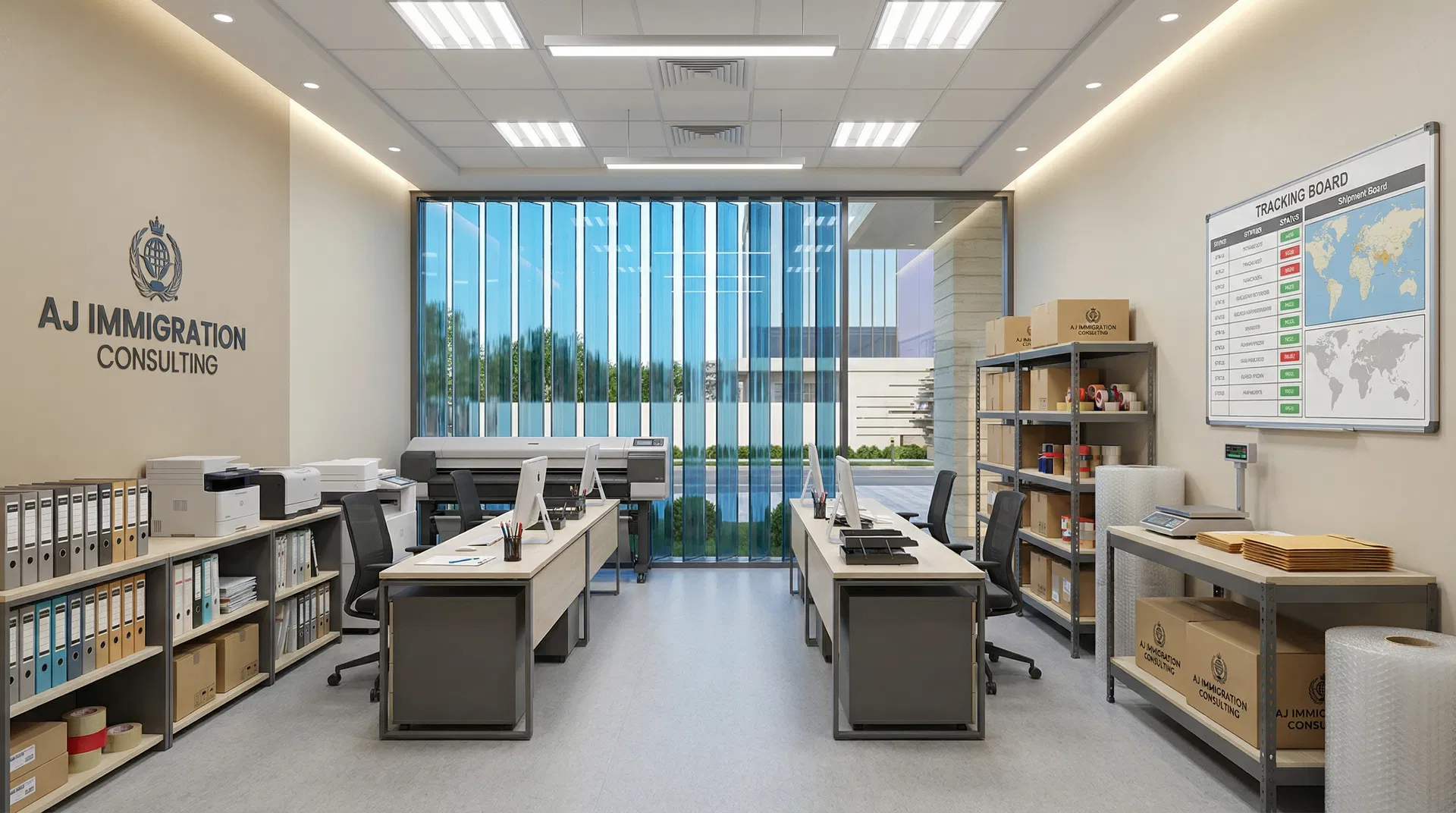 Bureau d'expédition