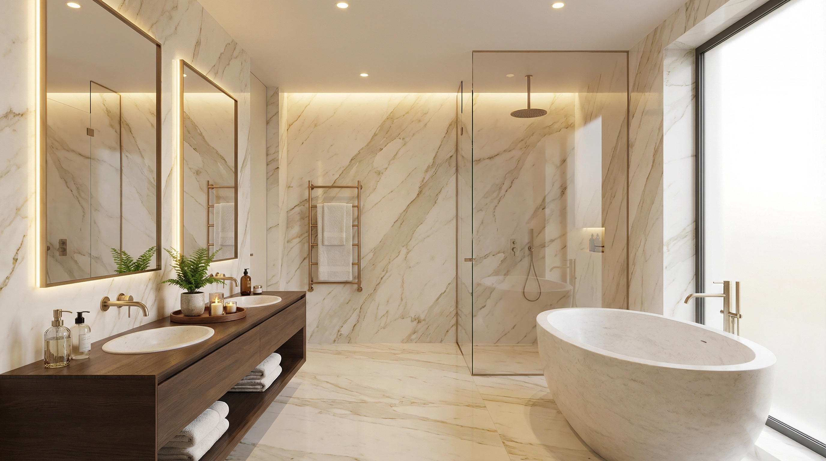 Salle de Bain Luxe (~8 m²)
