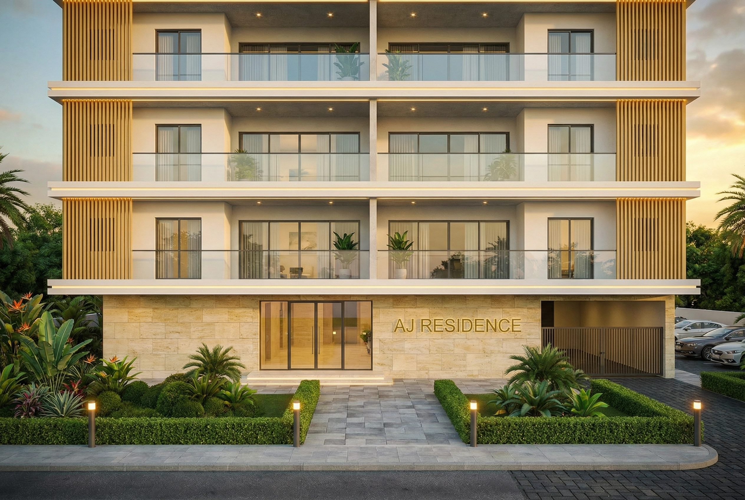Jardin & Portail (Sud)