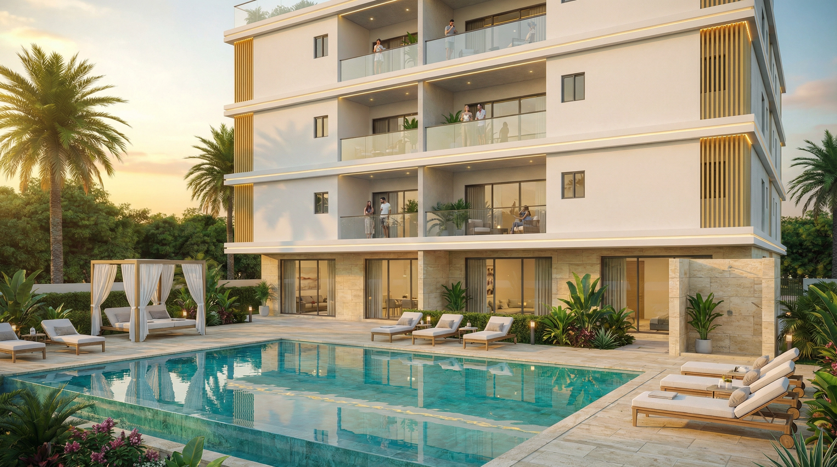 Piscine — Vue de Jour