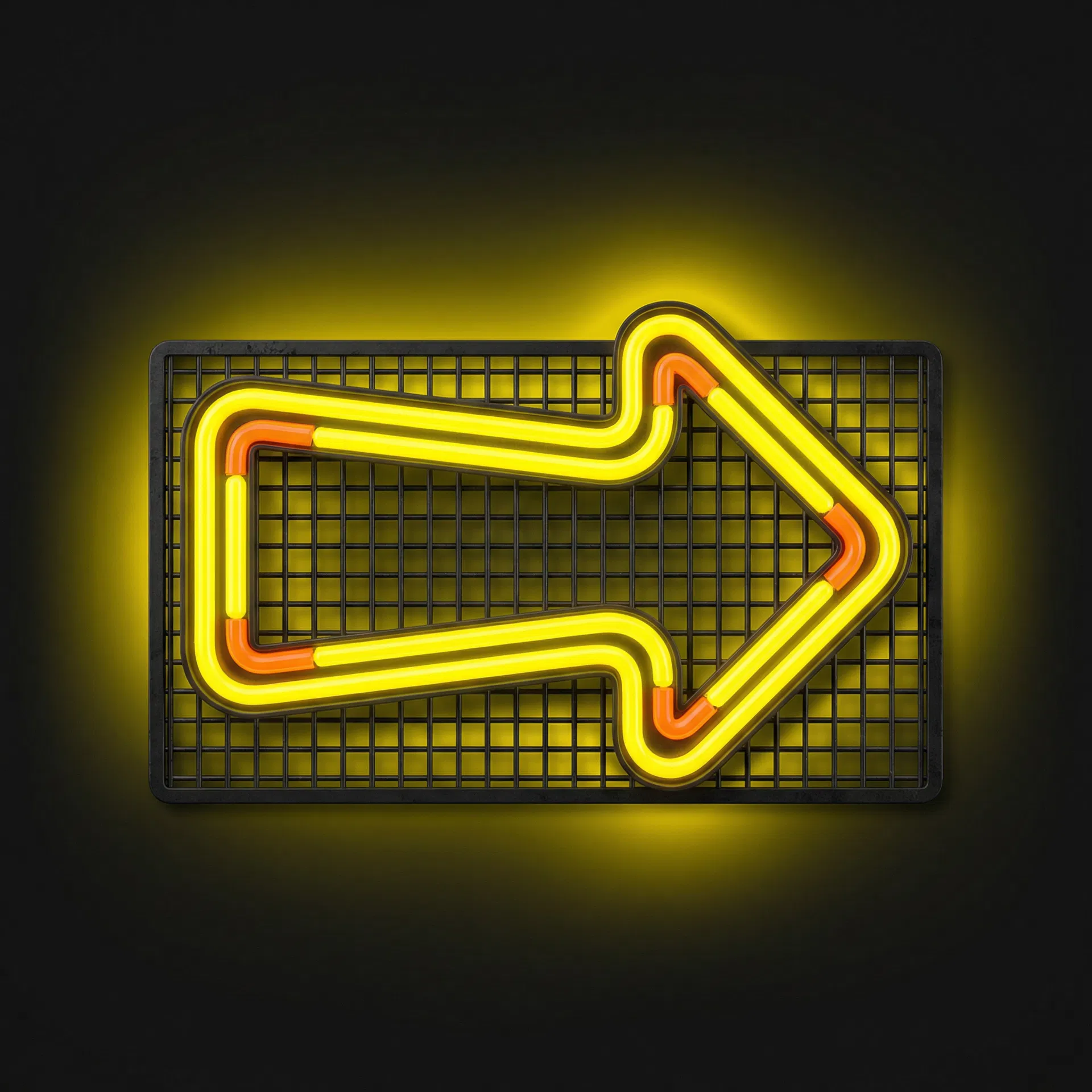 ป้ายไฟ LED ลูกศรนีออน