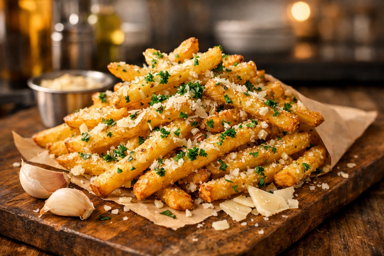 Garlic Parmesan Fries