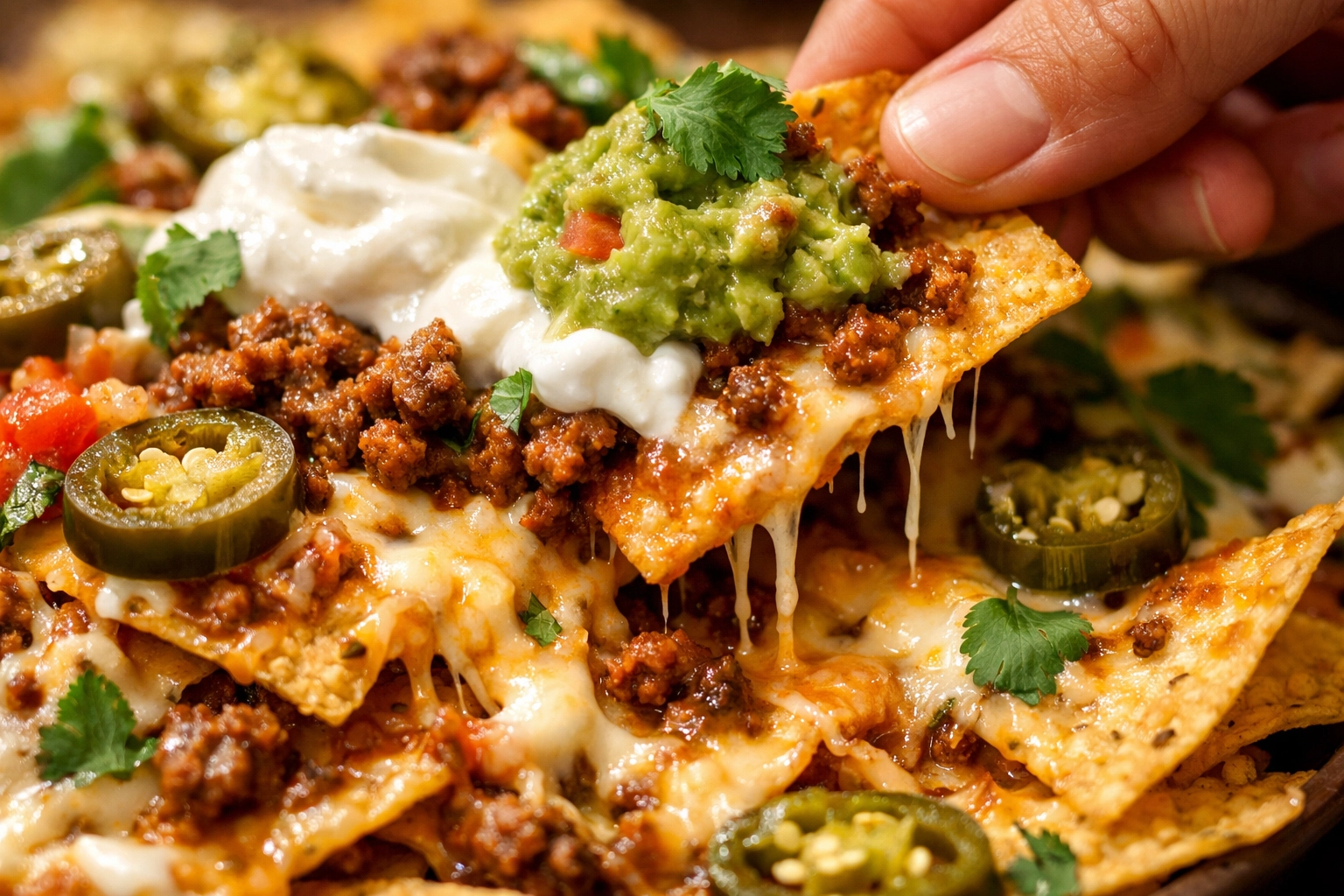 Loaded Nachos Supreme Close-Up