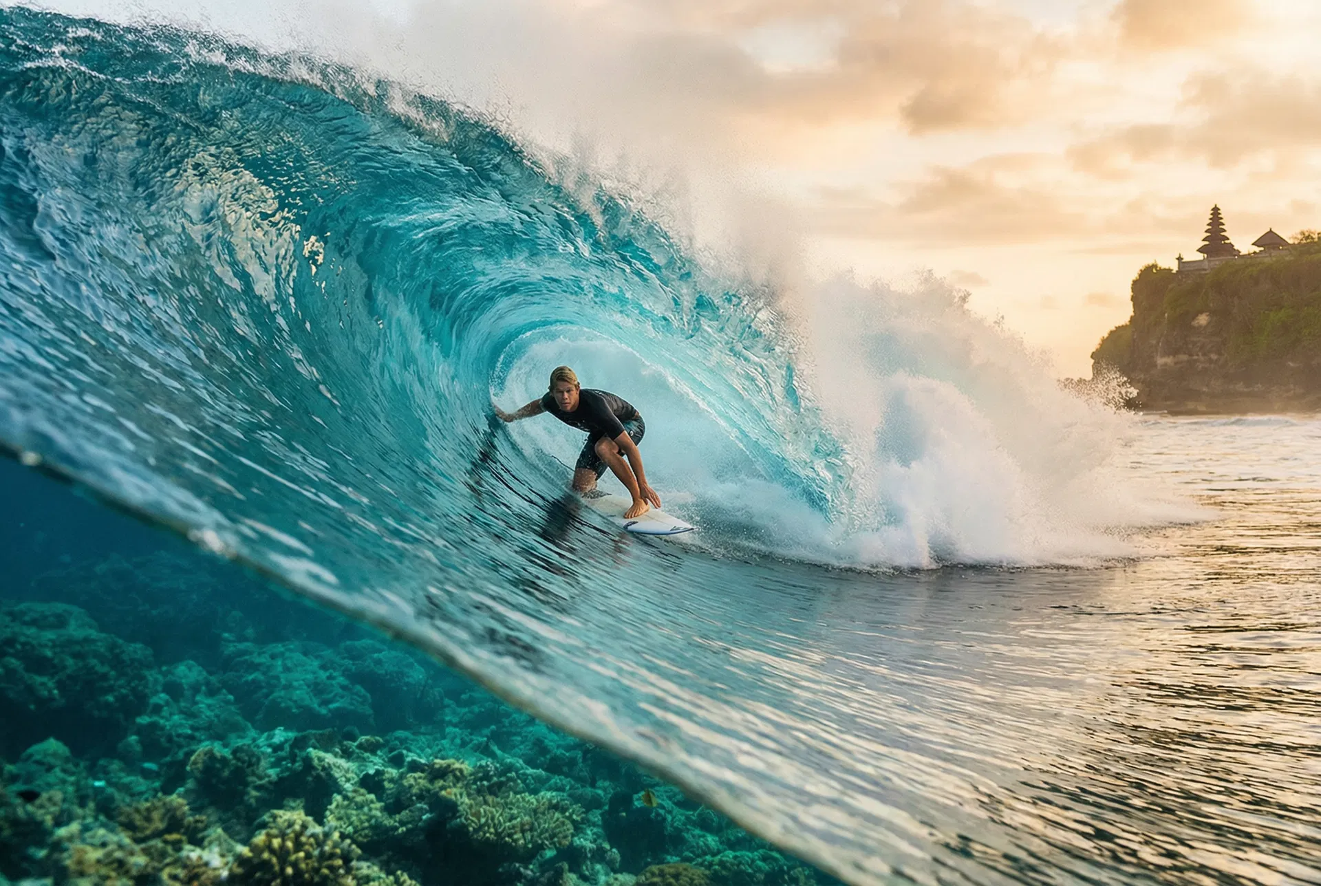 World-class surf at private breaks