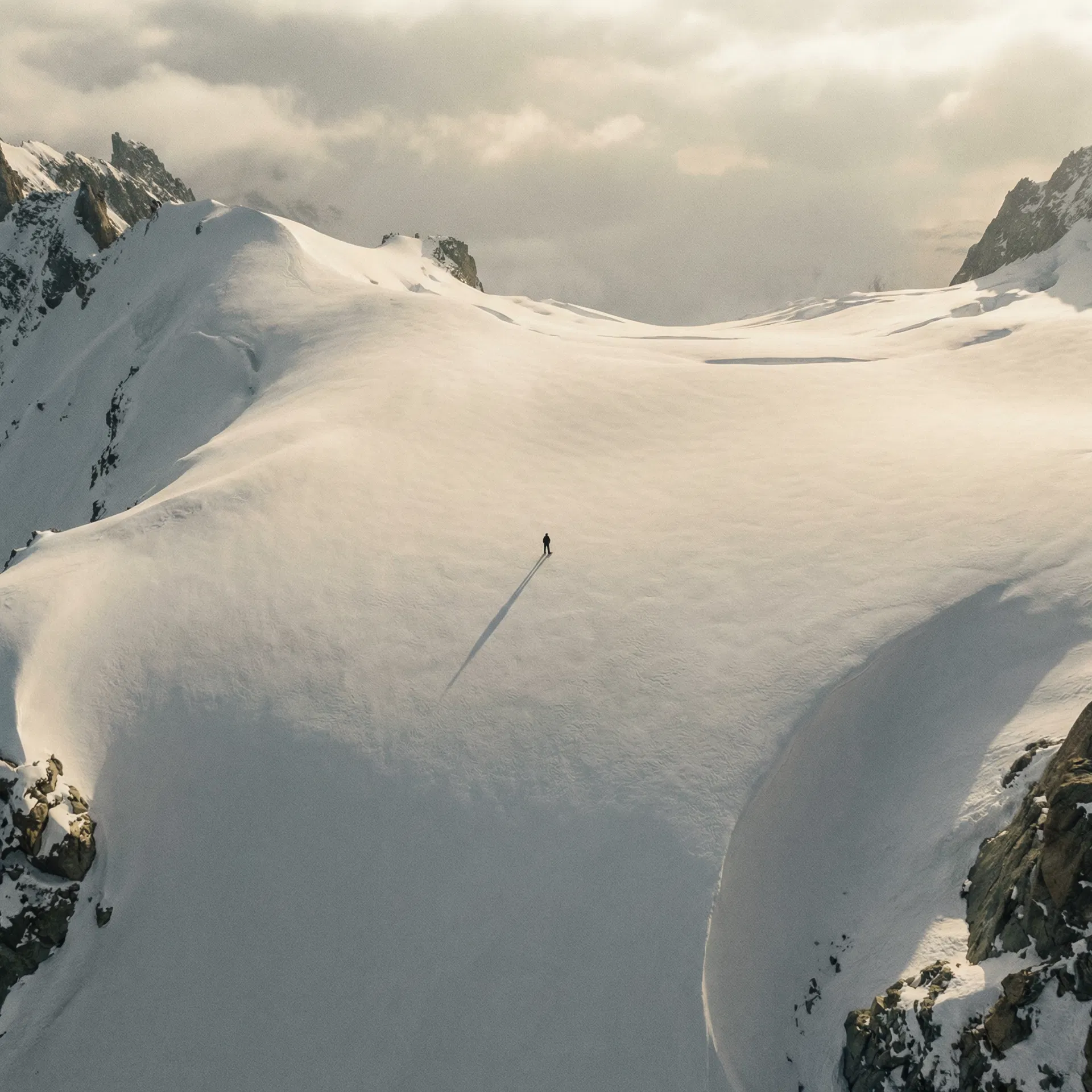 The SEEKR vision — a lone figure in the mountains