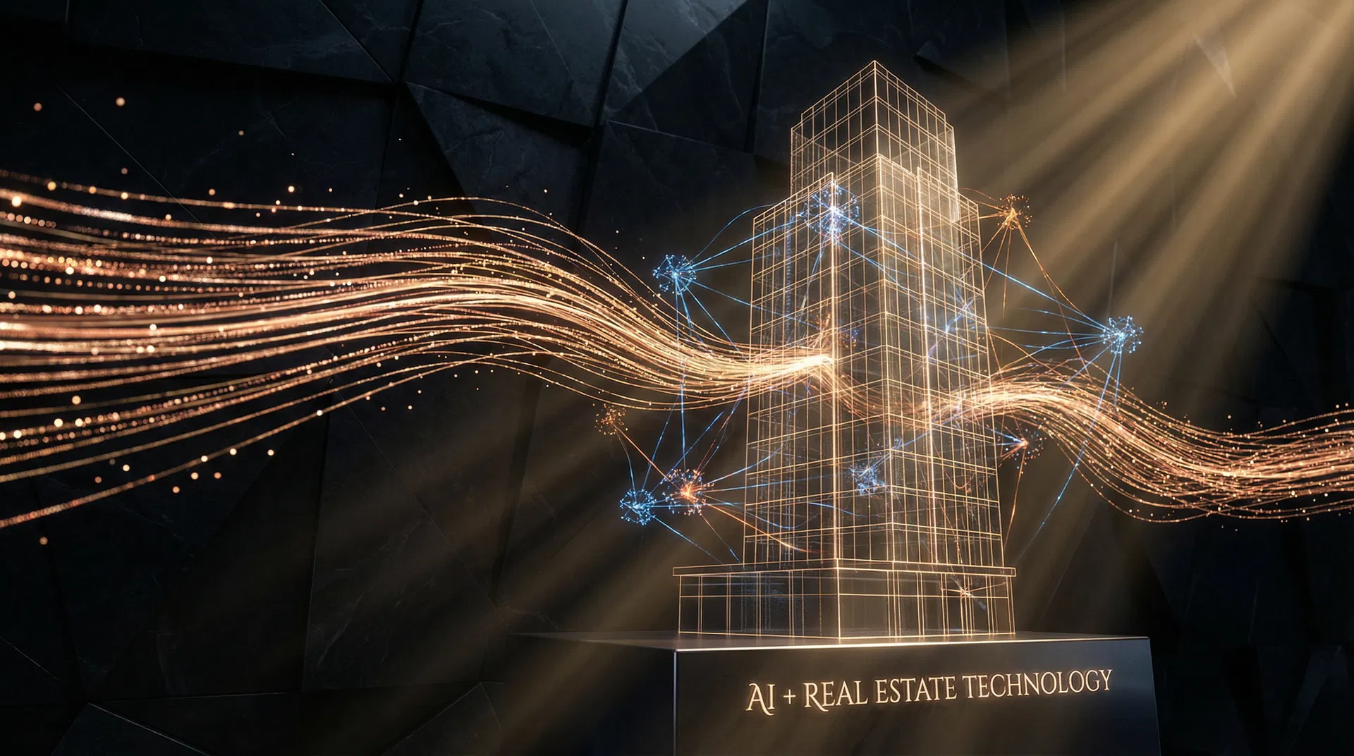 AI and real estate technology visualization