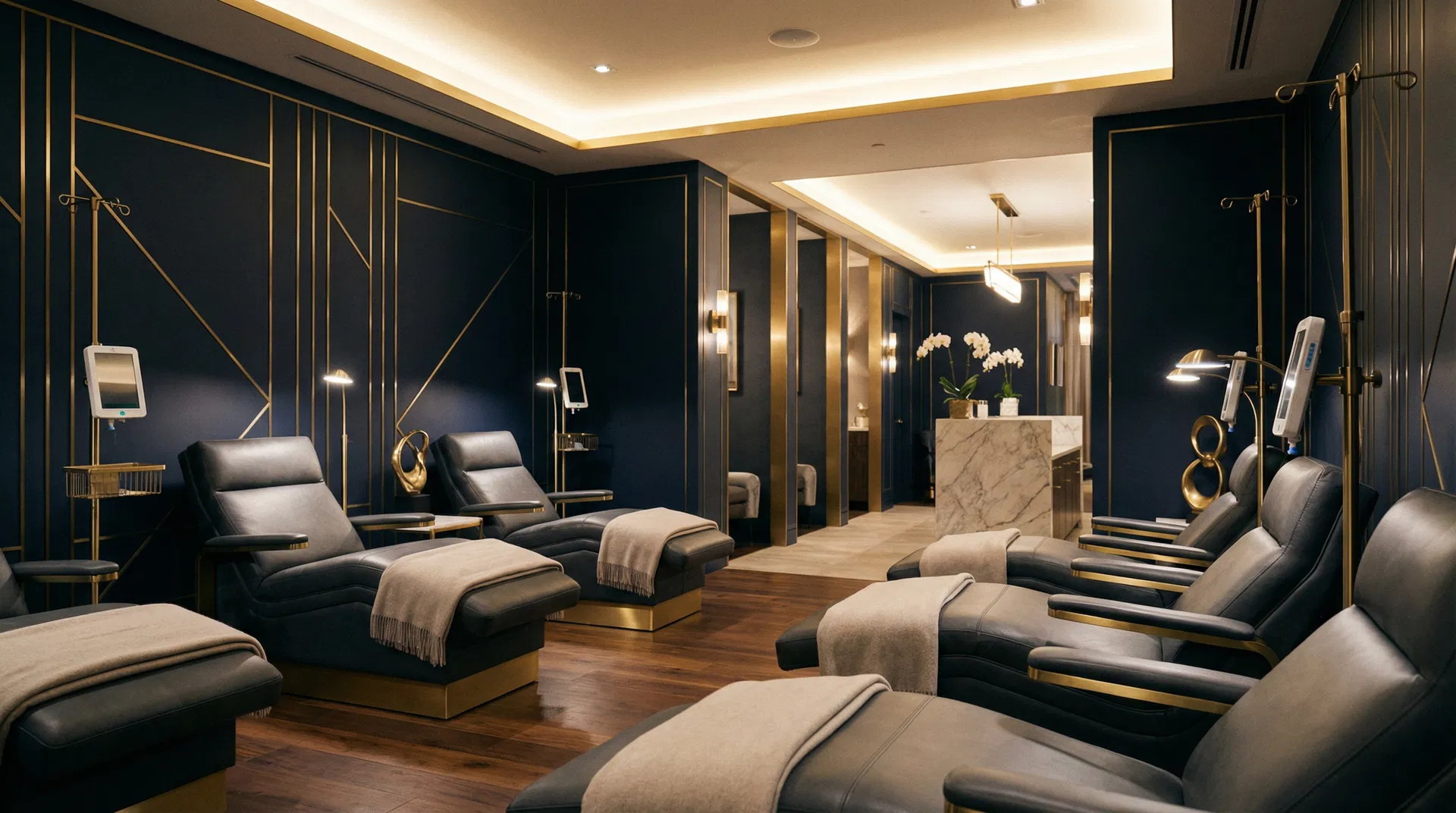 Espinosa NeuroWellness luxury infusion suite