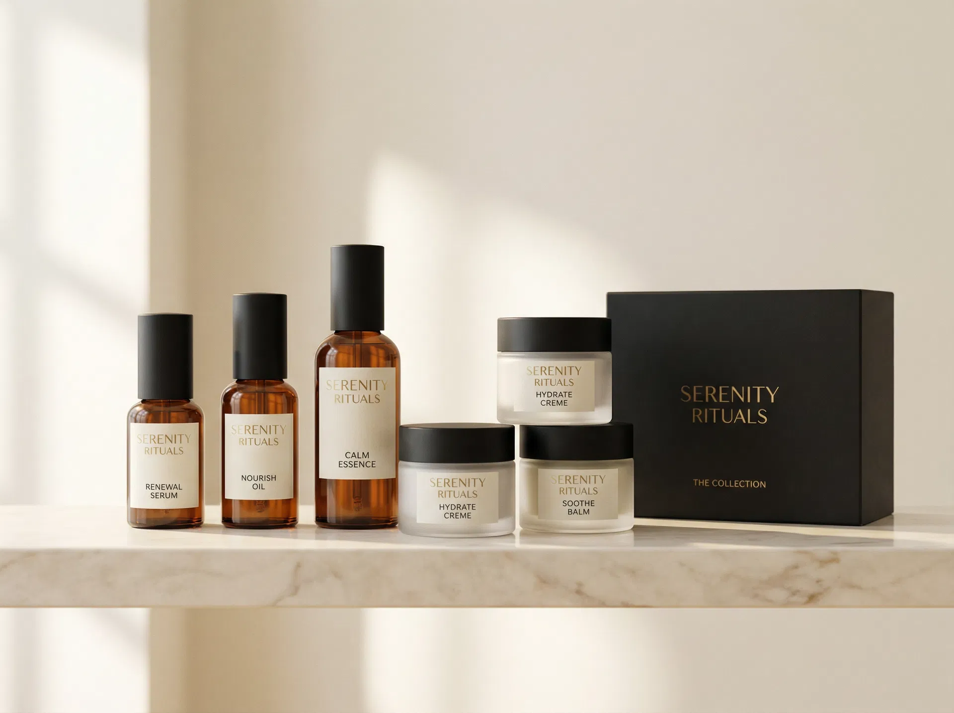 Serenity Rituals product collection