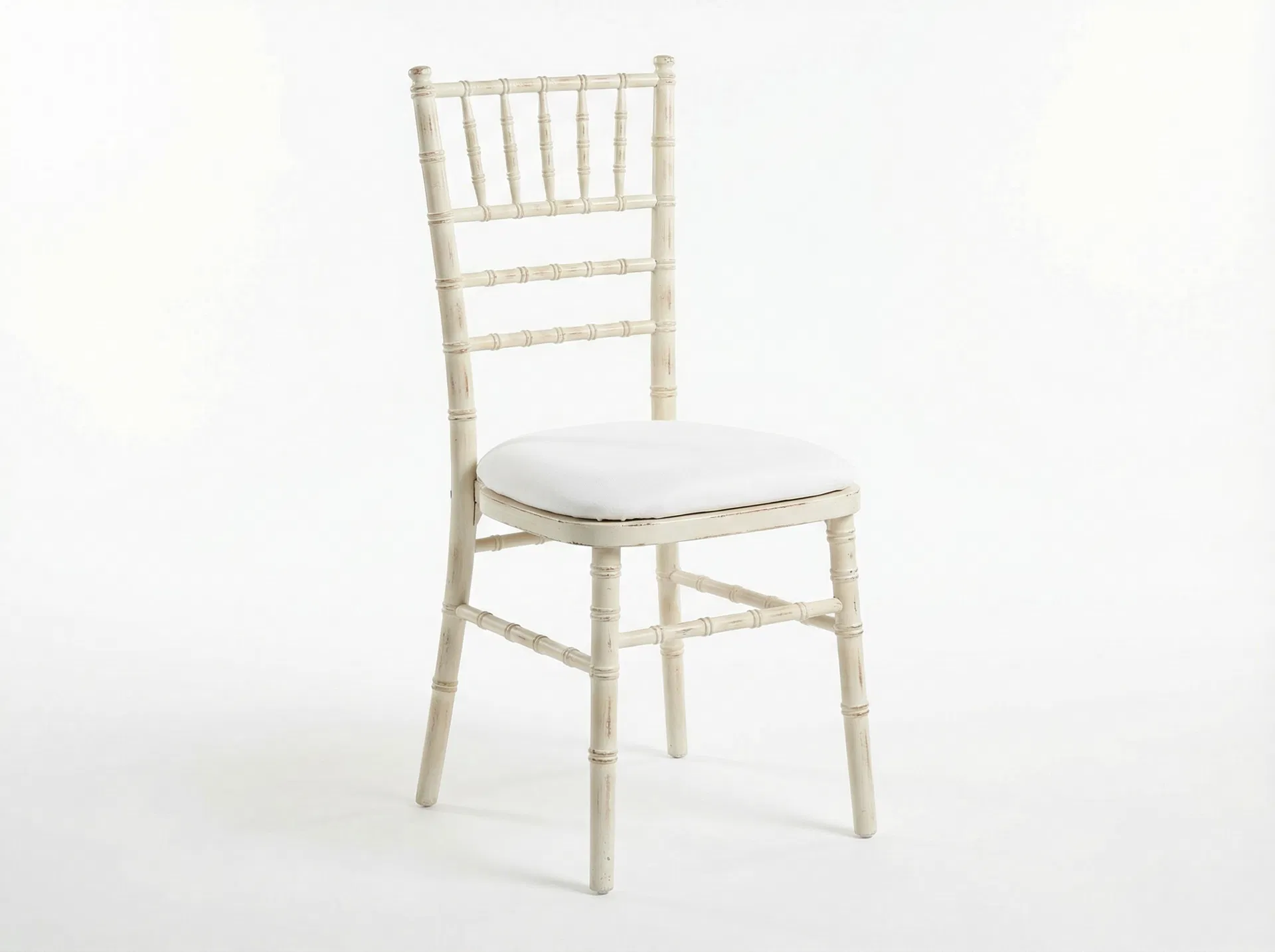 Distressed Ivory Chiavari