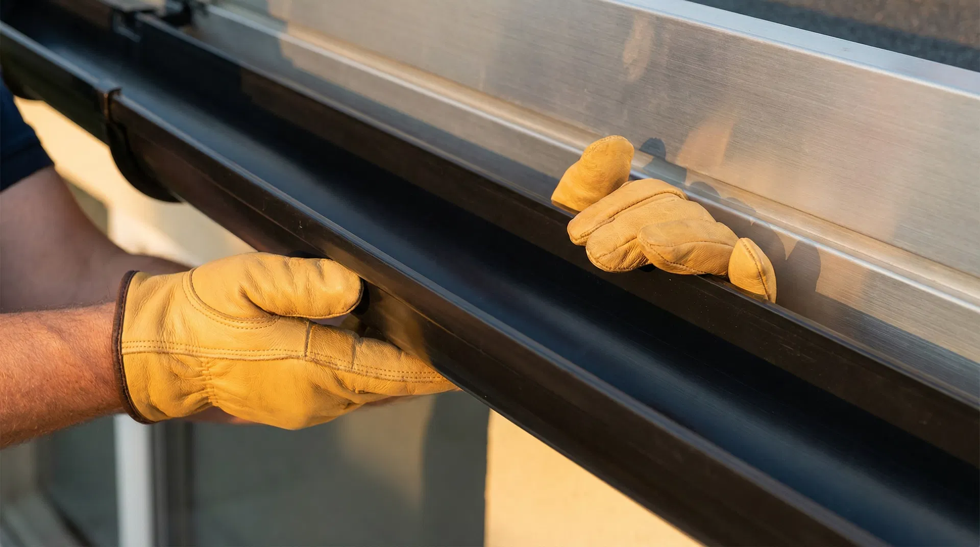 Apartment Block Gutters Replacement