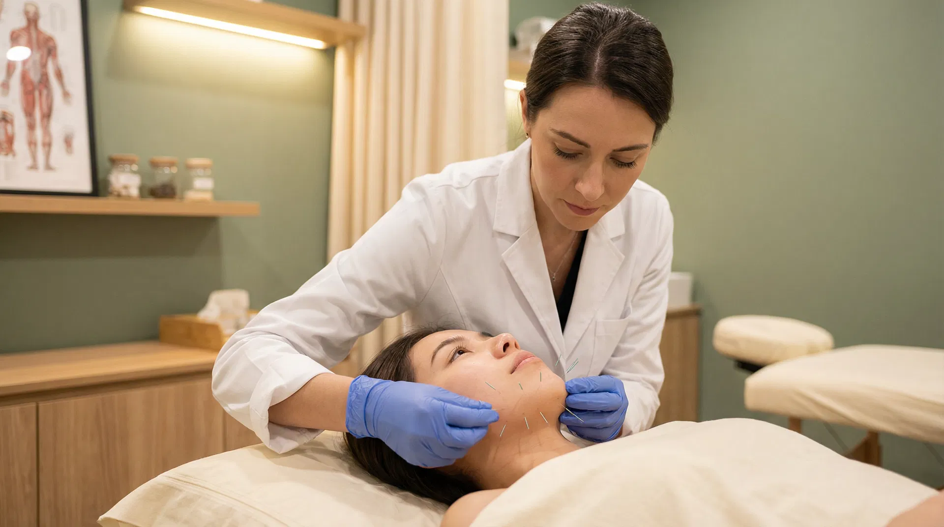 ฝังเข็มรักษาสิว — มาเจียเวชการ